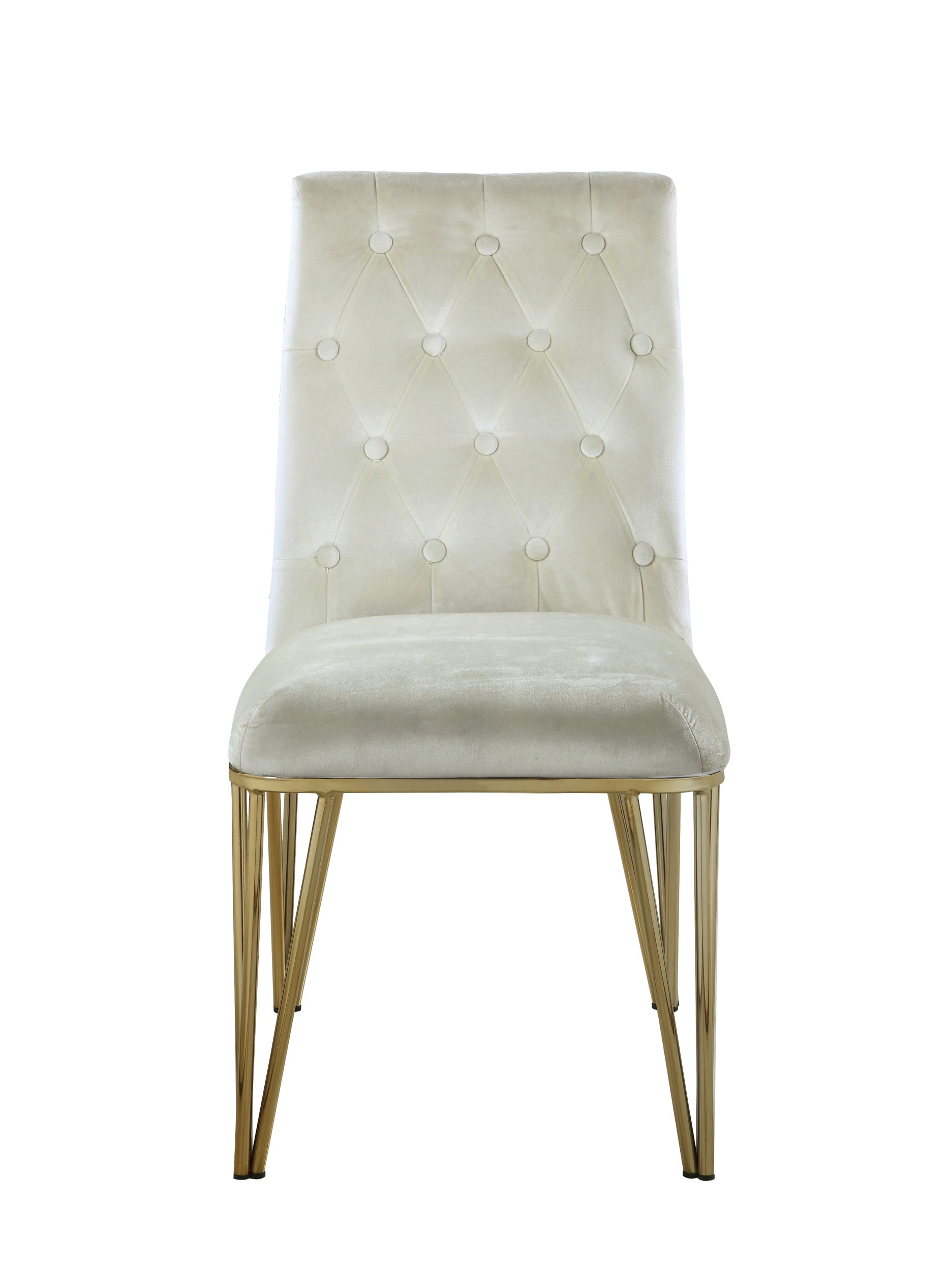 Chic Home Design FDC9118-LW Set of 2 Callahan Contemporary/Modern Velvet Upholstered Side Chair (Wood Frame)