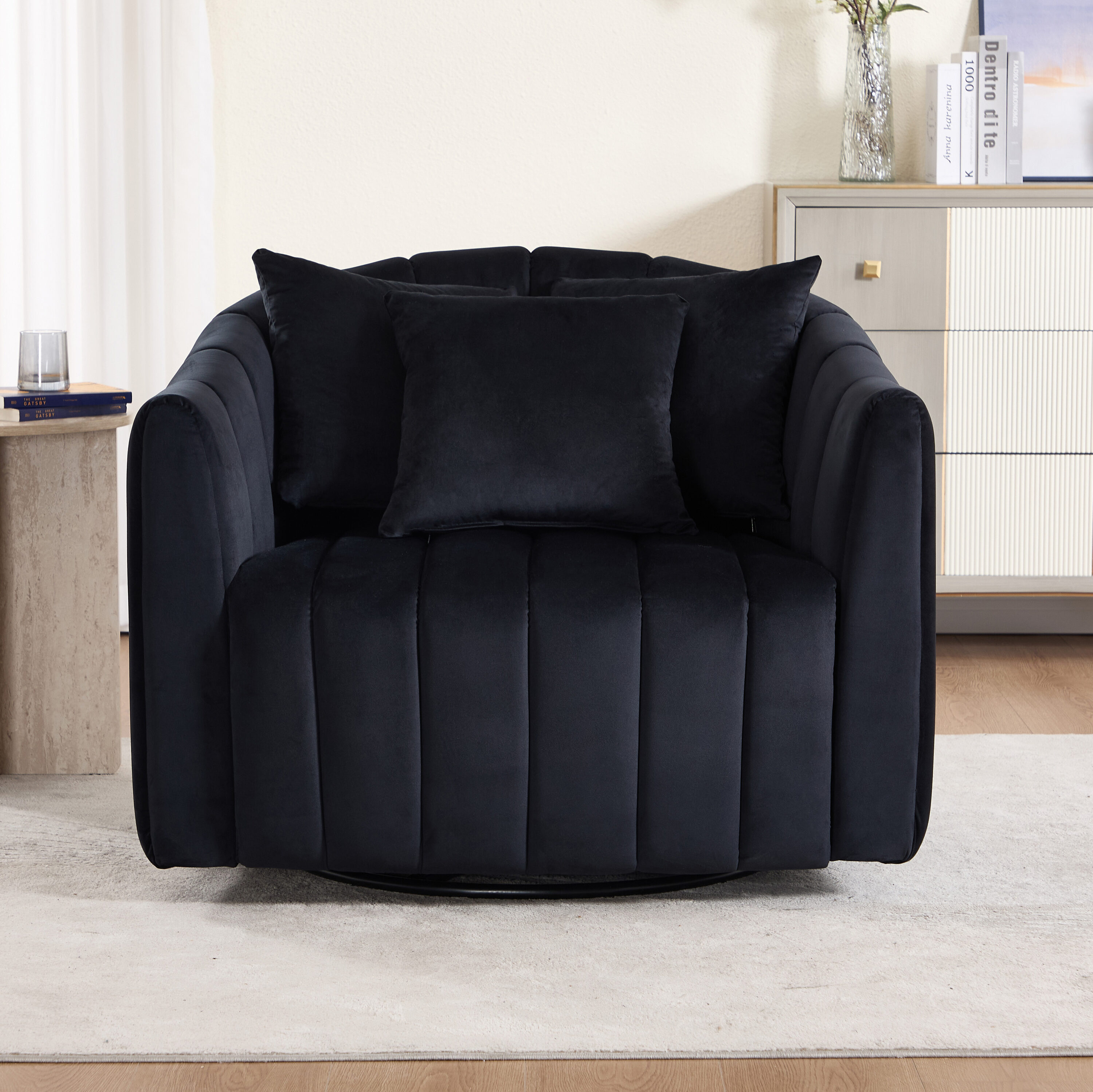 Hrinhom HC-S1200-BLACK chairs - View #3
