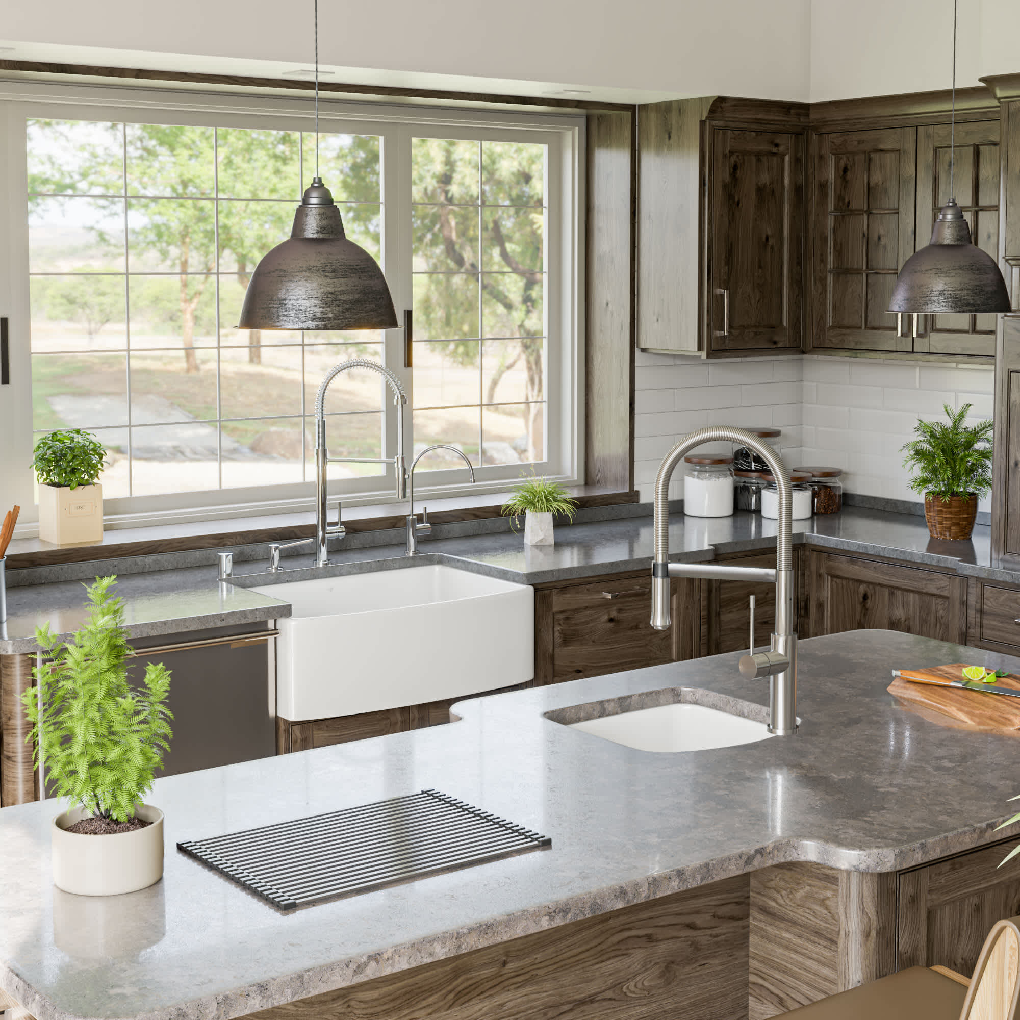 ALFI ABFC3020-W Kitchen-Sinks - View #11