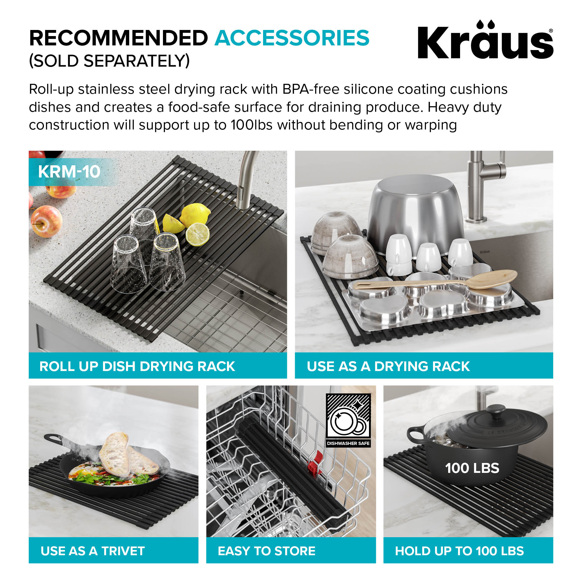 Kraus KHU101-24L Laundry-Tubs-Utility-Sinks - View #11