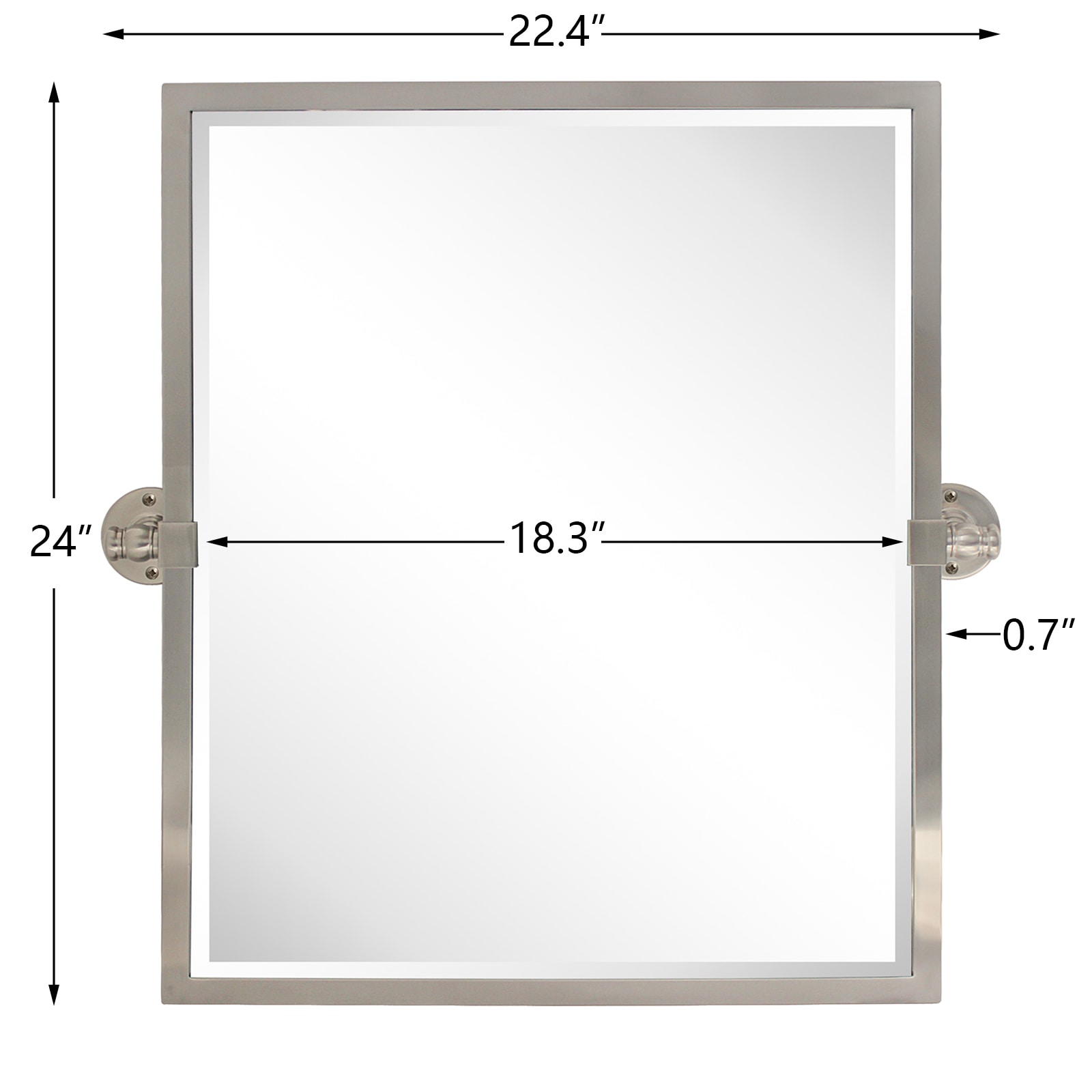 TEHOME GC-00166 Framed-Bath-Mirrors - View #5