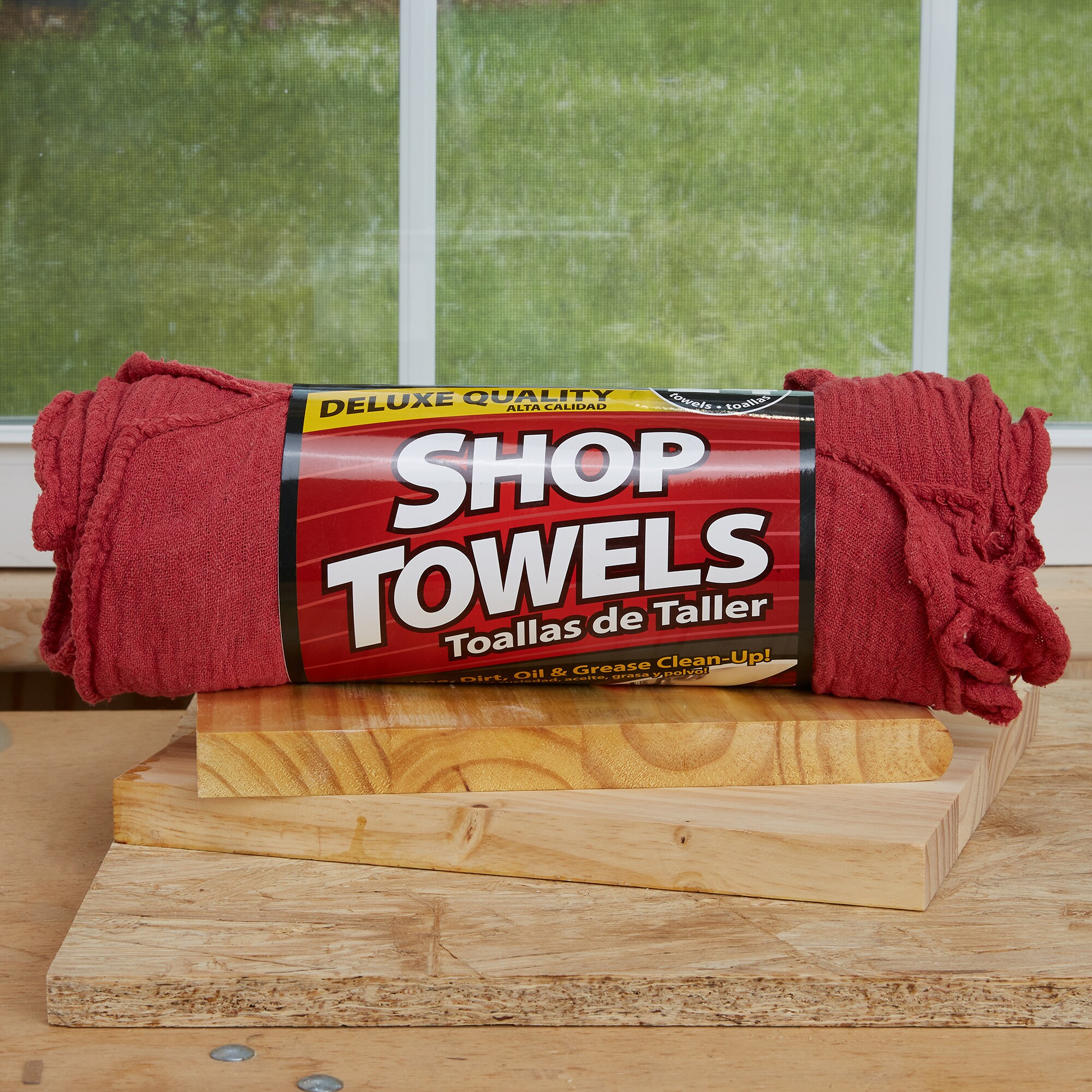 Wholesale Red Shop Towels 50 Lb. Box New