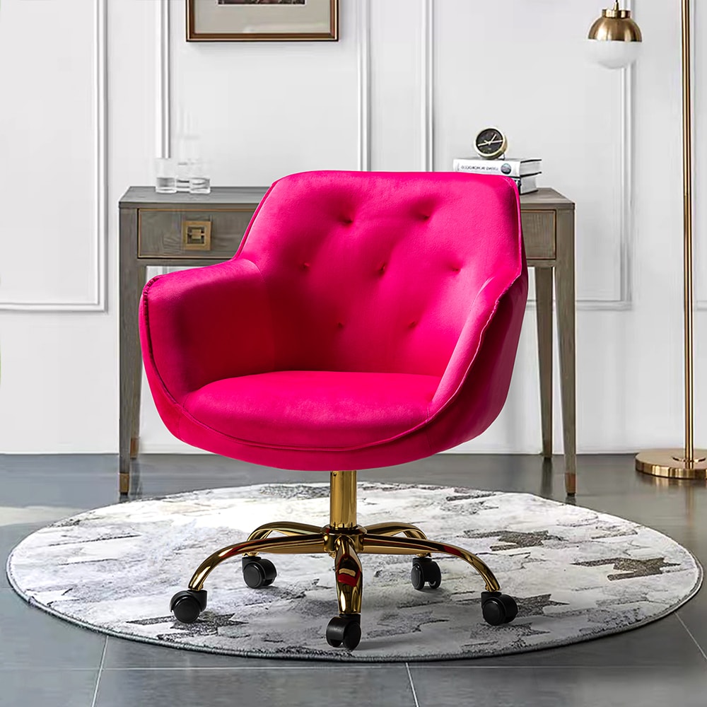 14 Karat Home OFDT0092-FUSHIA Office-Chairs - View #2