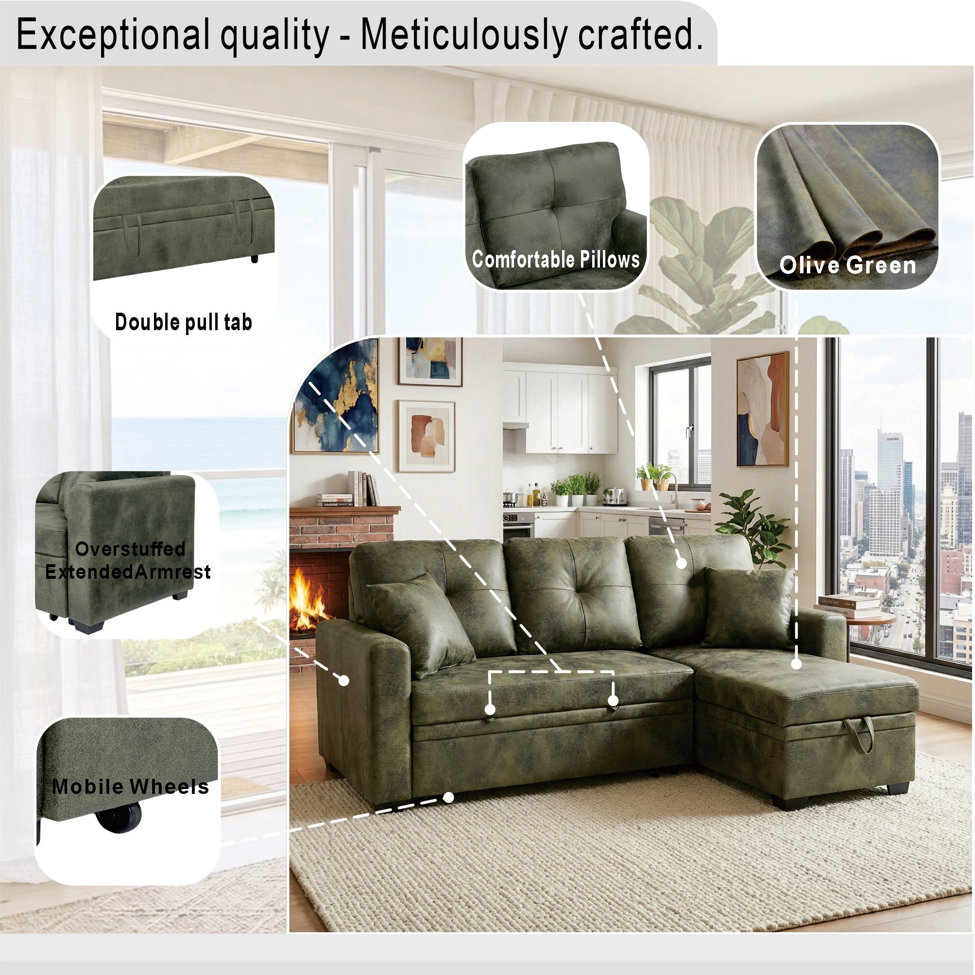 Vynxaria LS0515-W5568S00036 Sofas-Loveseats - View #4