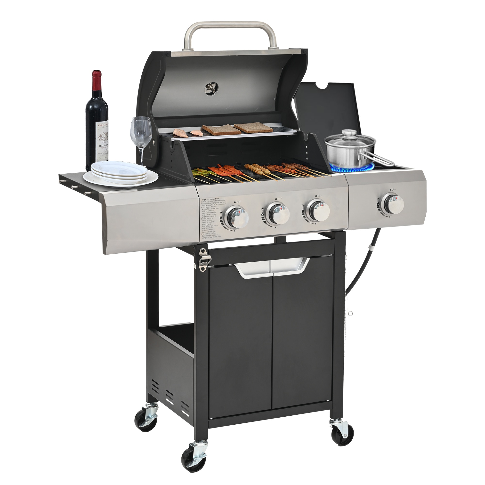 BABOOM BOM-266371-OR Gas-Grill - View #2