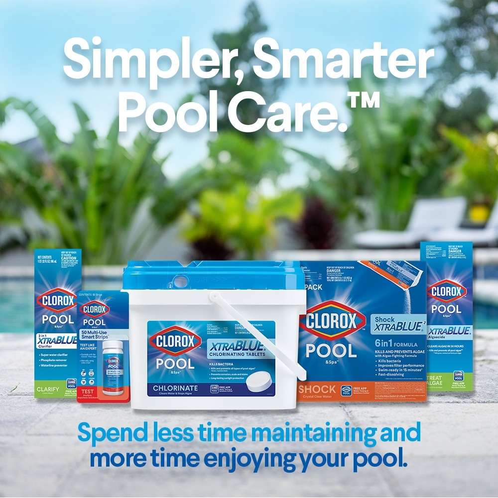 In The Swim 3 Inch Stabilized Chlorine Tablets for Sanitizing Swimming  Pools - Individually Wrapped, Slow Dissolving - 90% Available Chlorine 