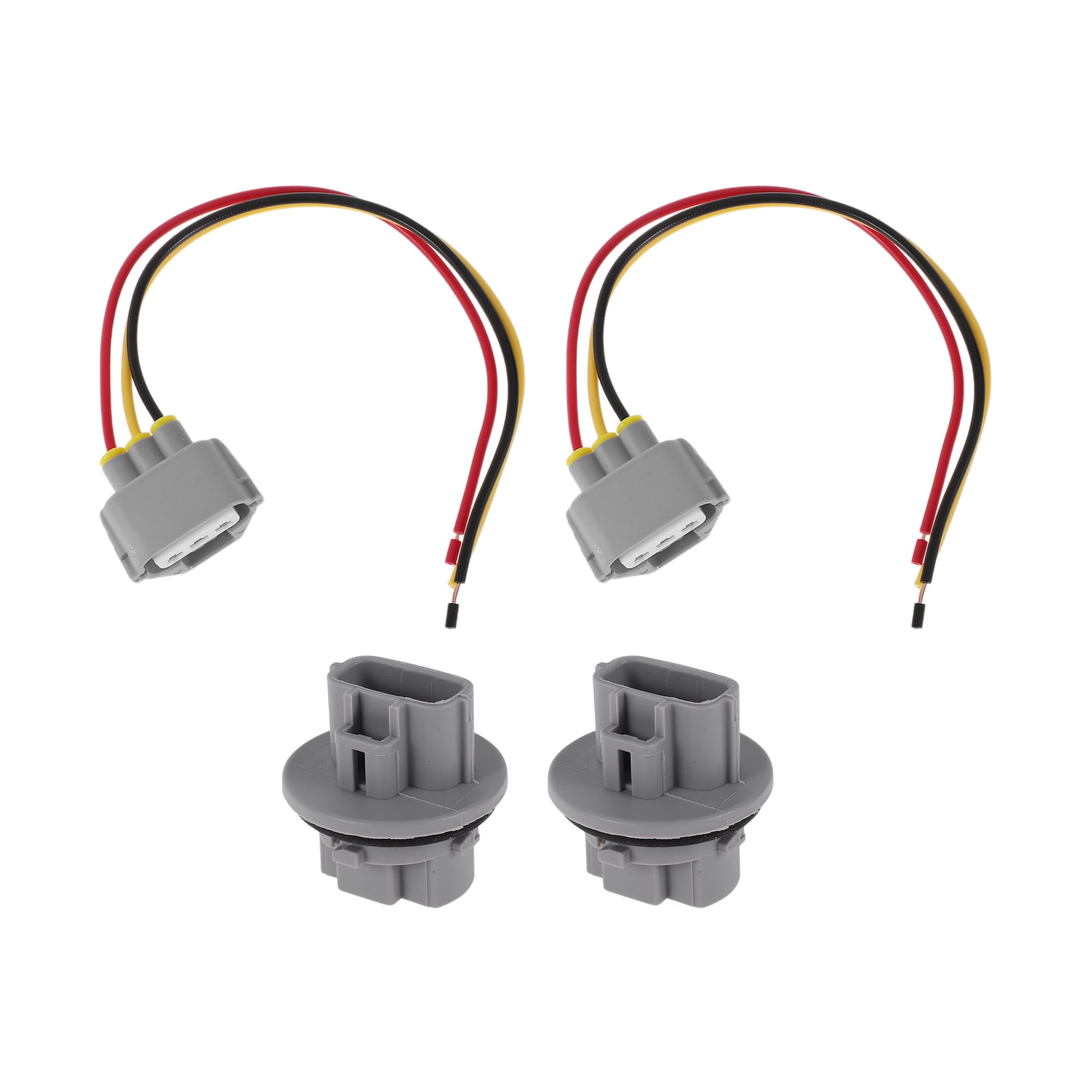 Unique Bargains 2 Set Turn Signal Light Socket Wiring for Toyota