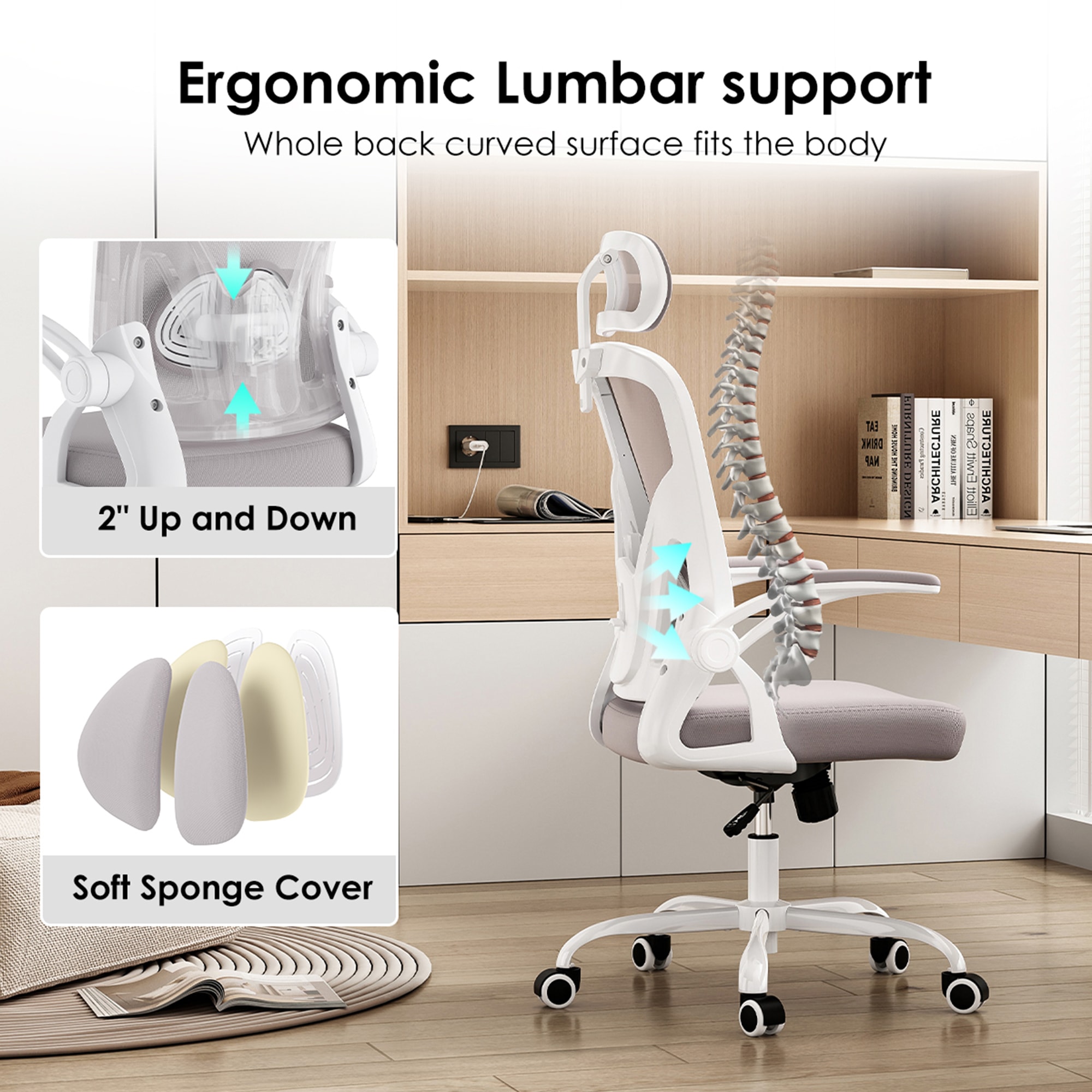 Sumyeg WF-HW66350RO-LA Office-Chairs - View #4