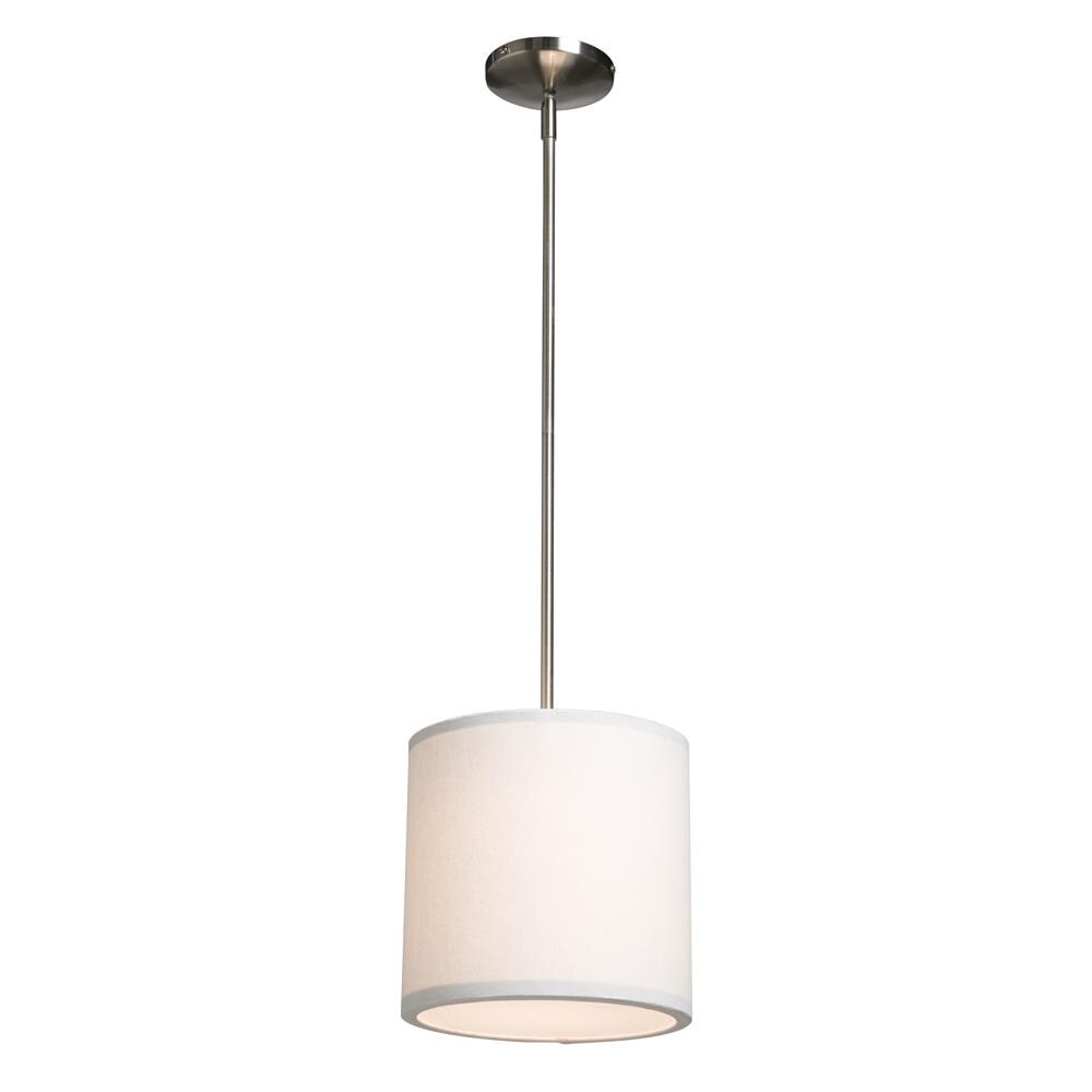 ARTCRAFT SC520WH Mercer Street White Transitional Square Hanging Pendant Light
