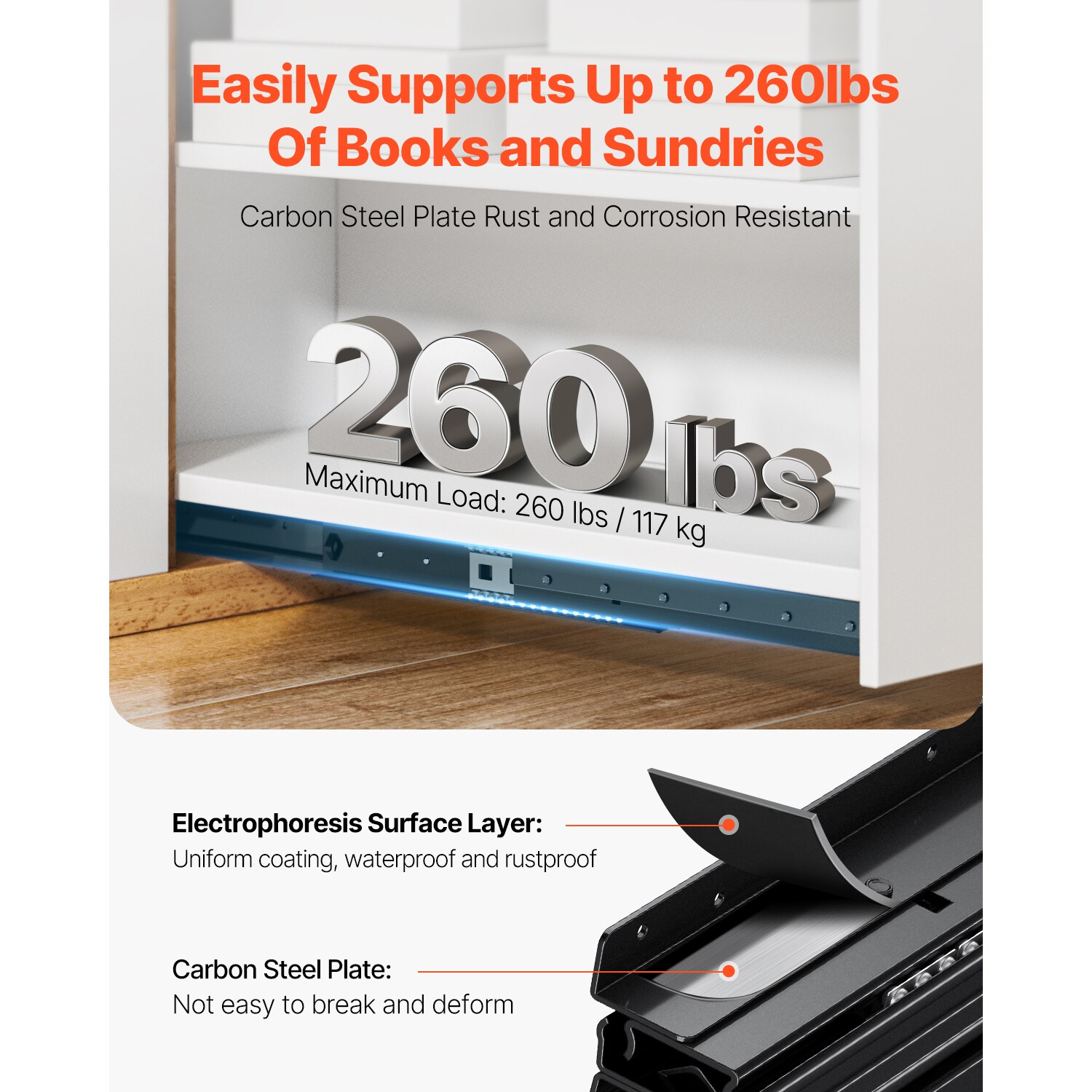 VEVOR SCLTJHG40YC207302V0 Drawer-Slides - View #4