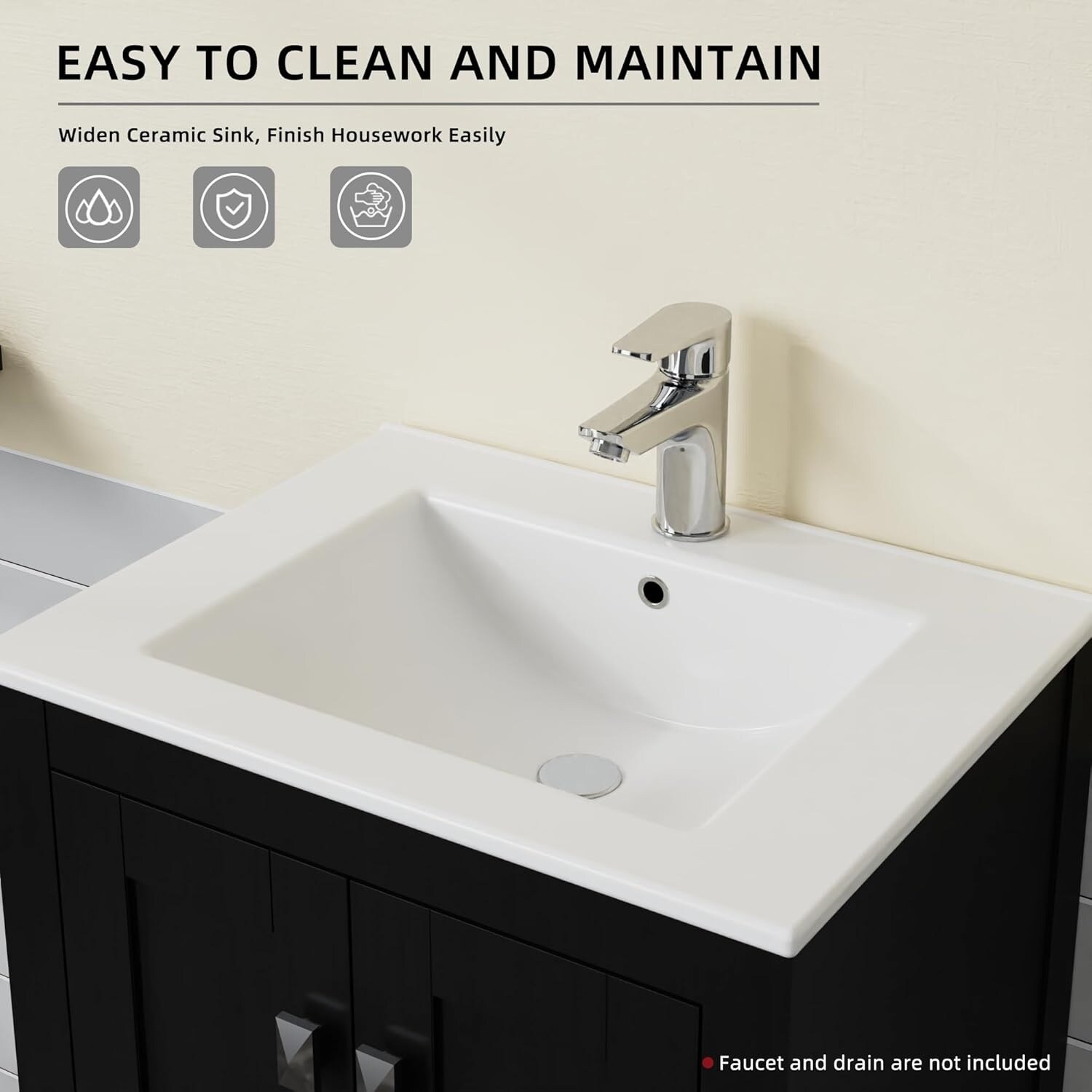 WELLFOR GIBEMR4032S Bath-Vanity-Combo - View #4