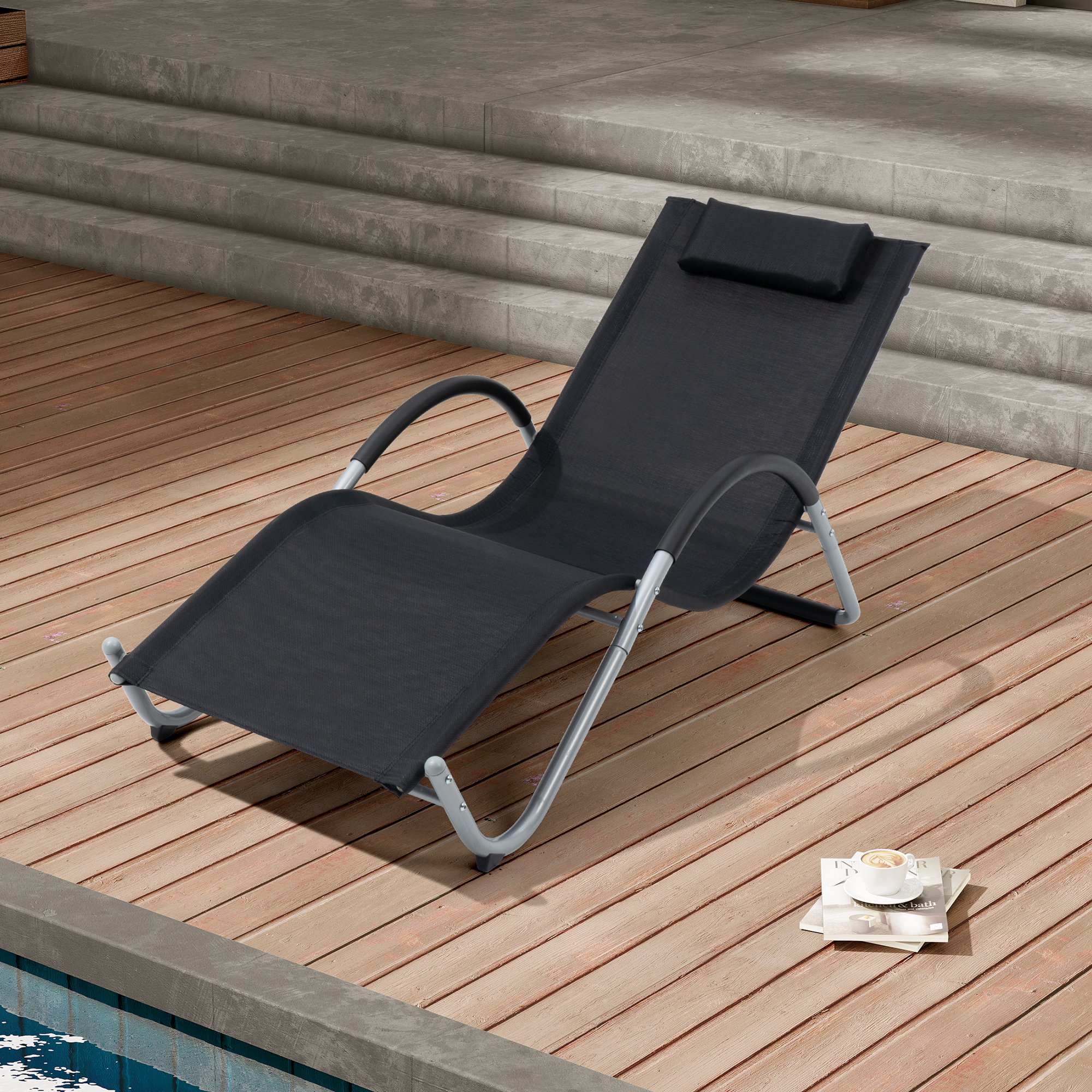 Crestlive Products CL-LG032BLK-1 Patio-Chairs - View #8