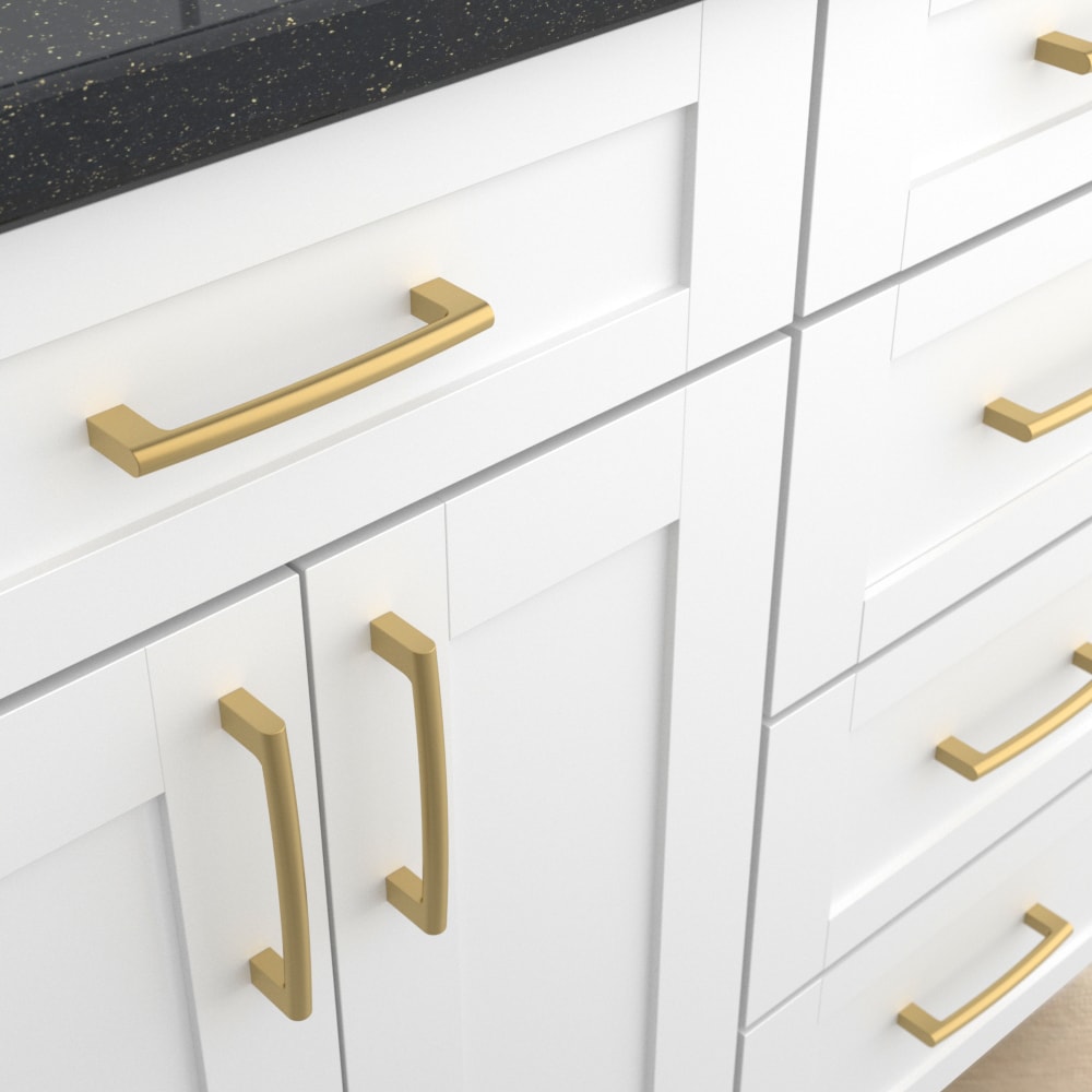 Origin 21 CAB-128-R2100-BG-6P Cabinet-Pulls - View #3