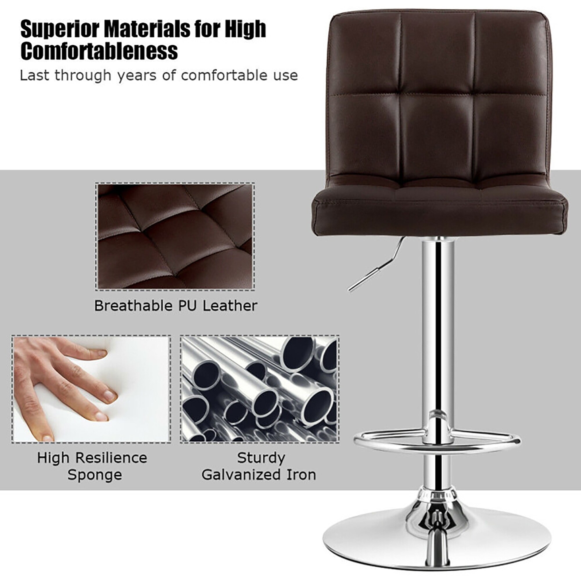 Sumyeg WF-HW66345WH-2-LA stools - View #5