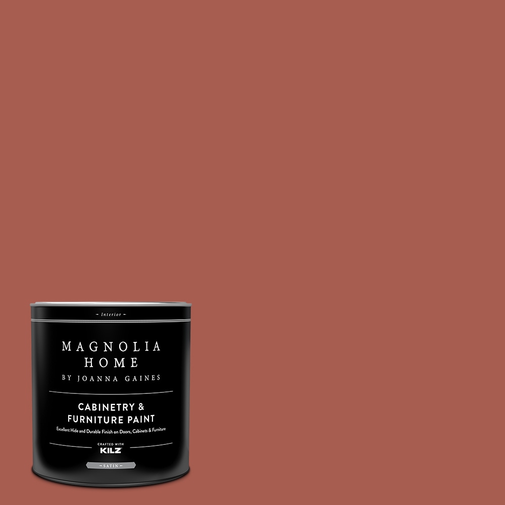 Magnolia Home MAG035-4141124  by Joanna Gaines Satin Home At Last MAG035 Tintable Cabinet Furniture Paint Enamel ( 1-quart )
