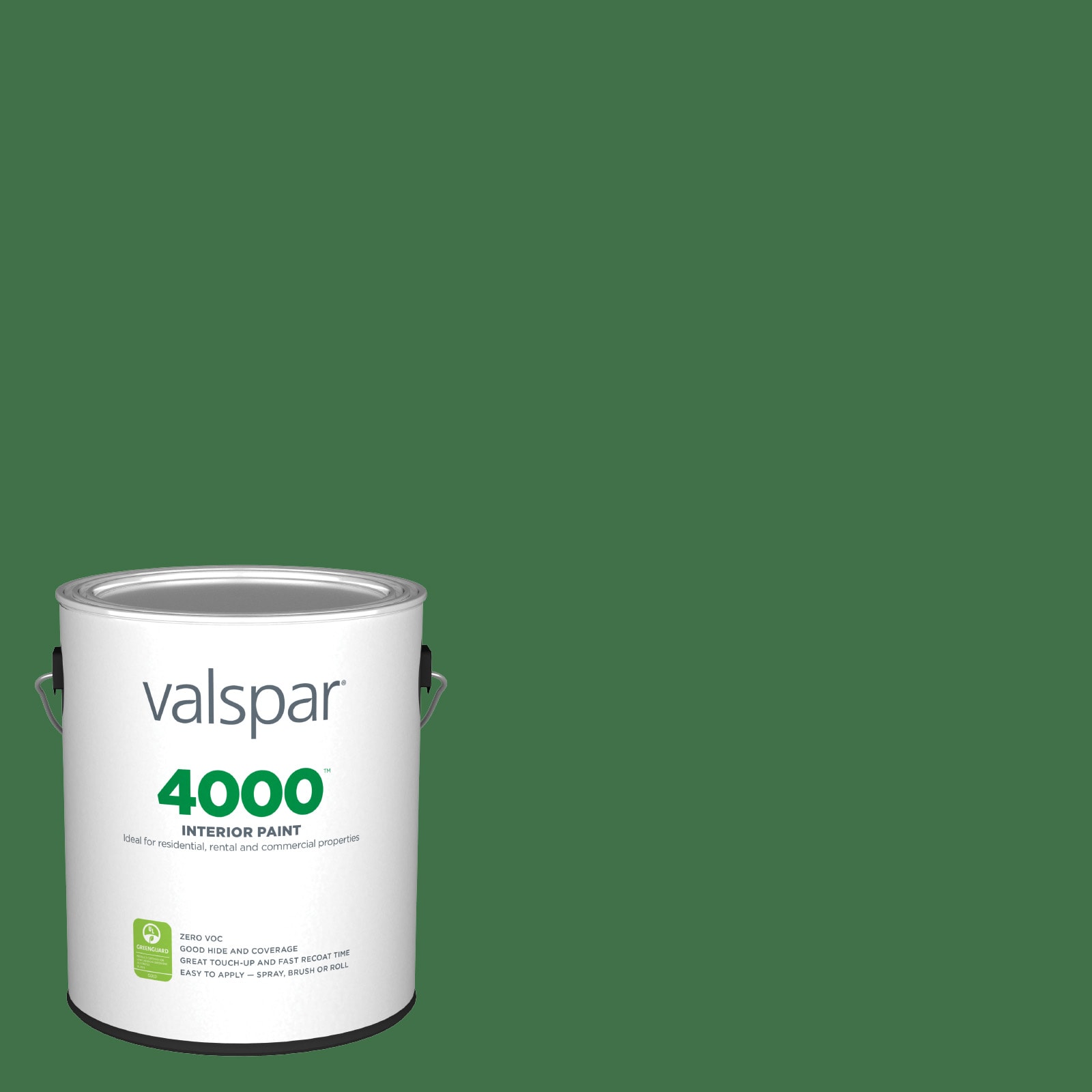 Valspar 6009-7-407290 4000 Semi-gloss Vegas Green 6009-7 Latex Interior Paint ( 1-gallon )
