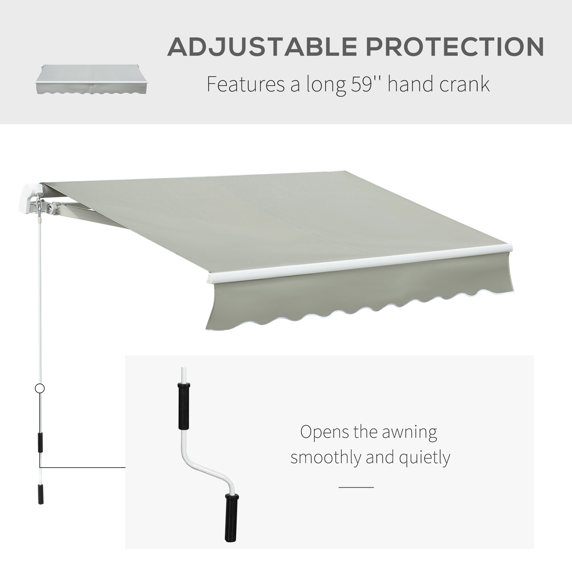 WELLFOR GASAW019 awnings - View #3