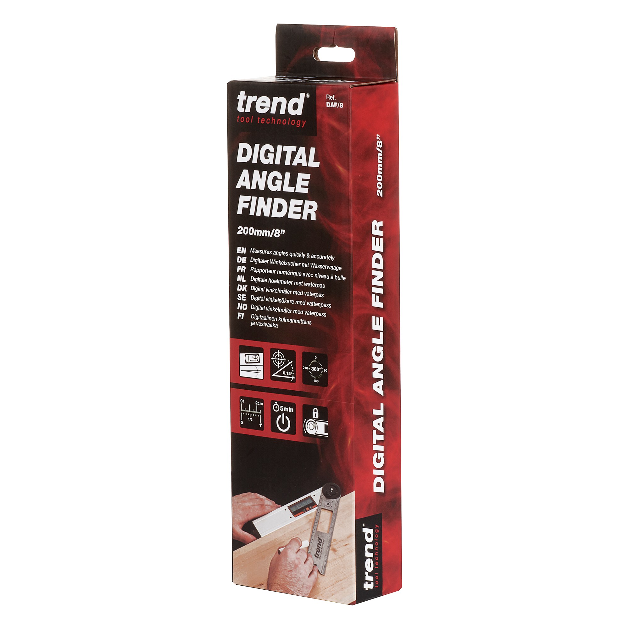 Trend Tool Technology DAF/8 protractors - View #3