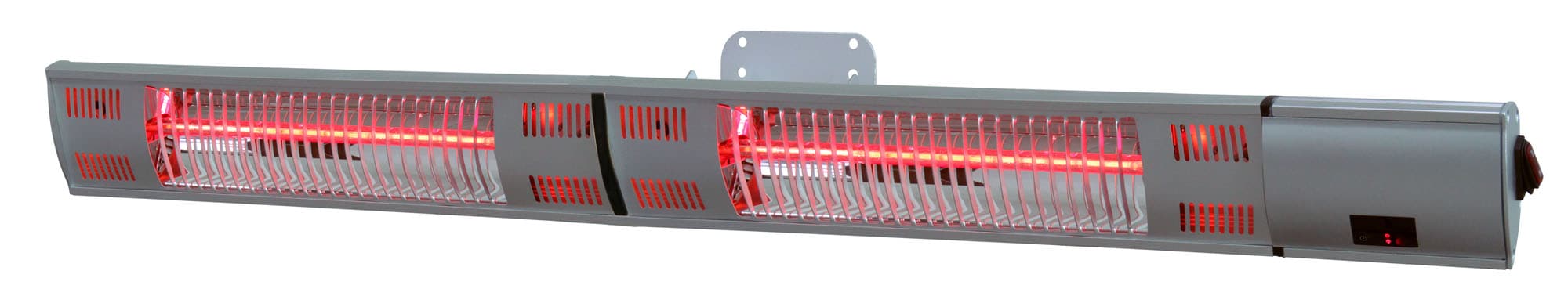 EnerG+ HEA-23046-WMRM 5100 -BTU 110 -Volt Silver Stainless steel Electric Patio Heater