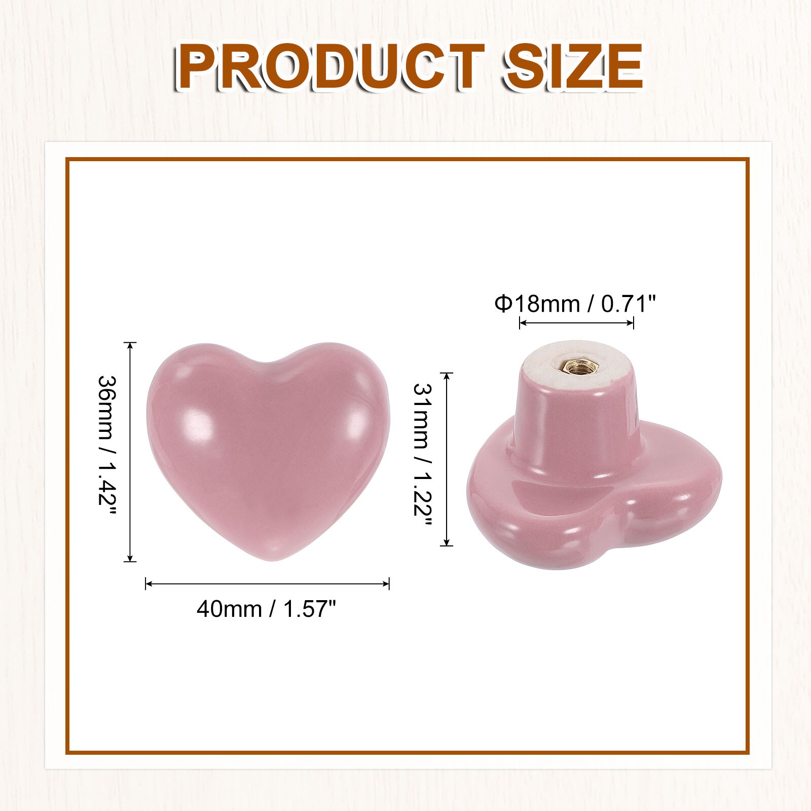 Unique Bargains S25093000UX4557 Cabinet-Knobs - View #2