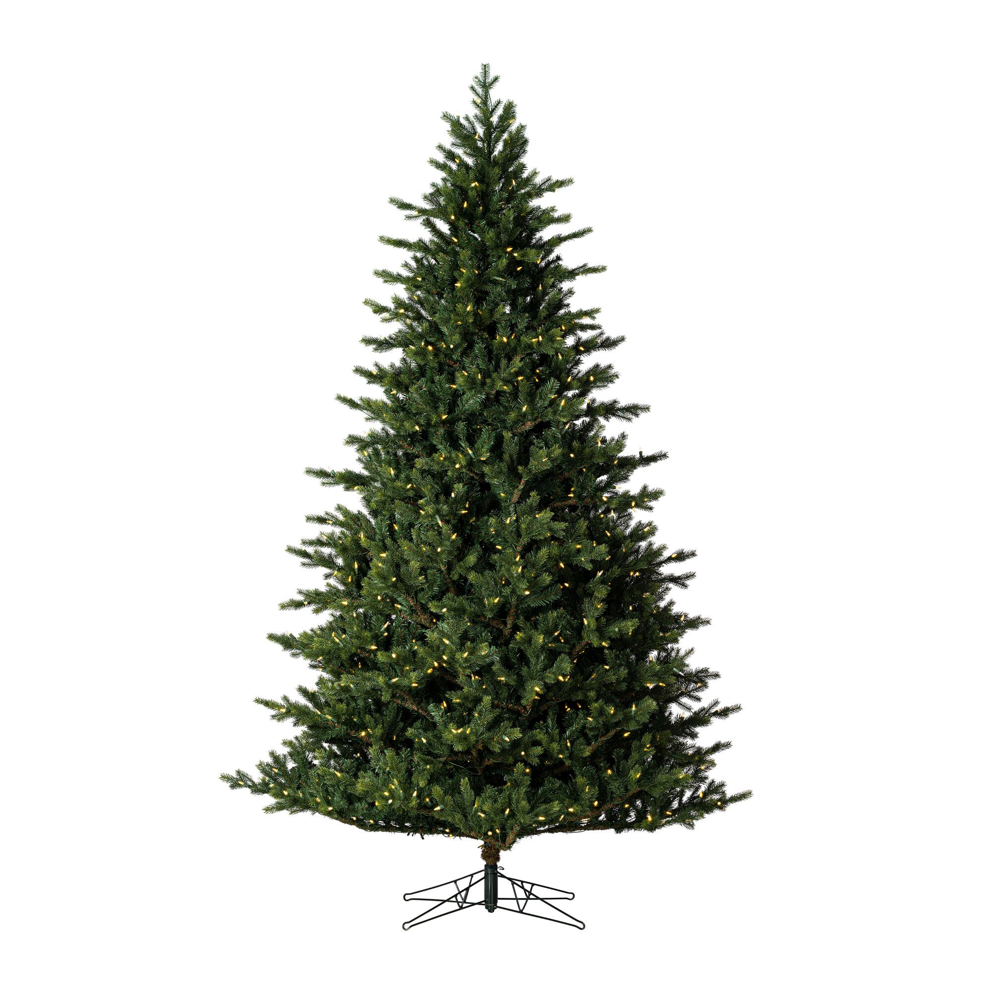 Vickerman G183281LED 8.5-ft Fir Pre-lit Artificial Christmas Tree with White LED Lights