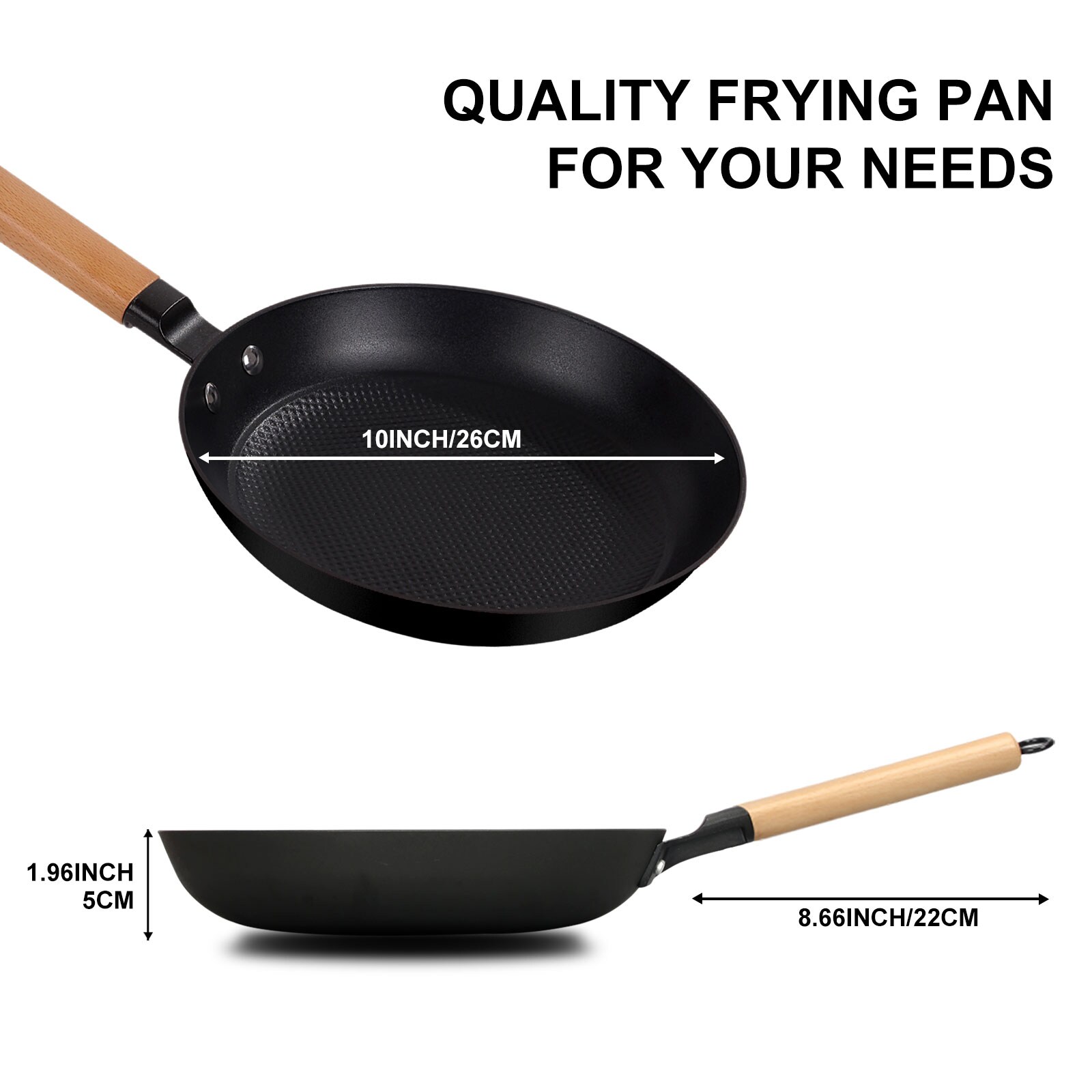 LTMATE LSDT-10-BLK Cooking-Pans-Skillets - View #2