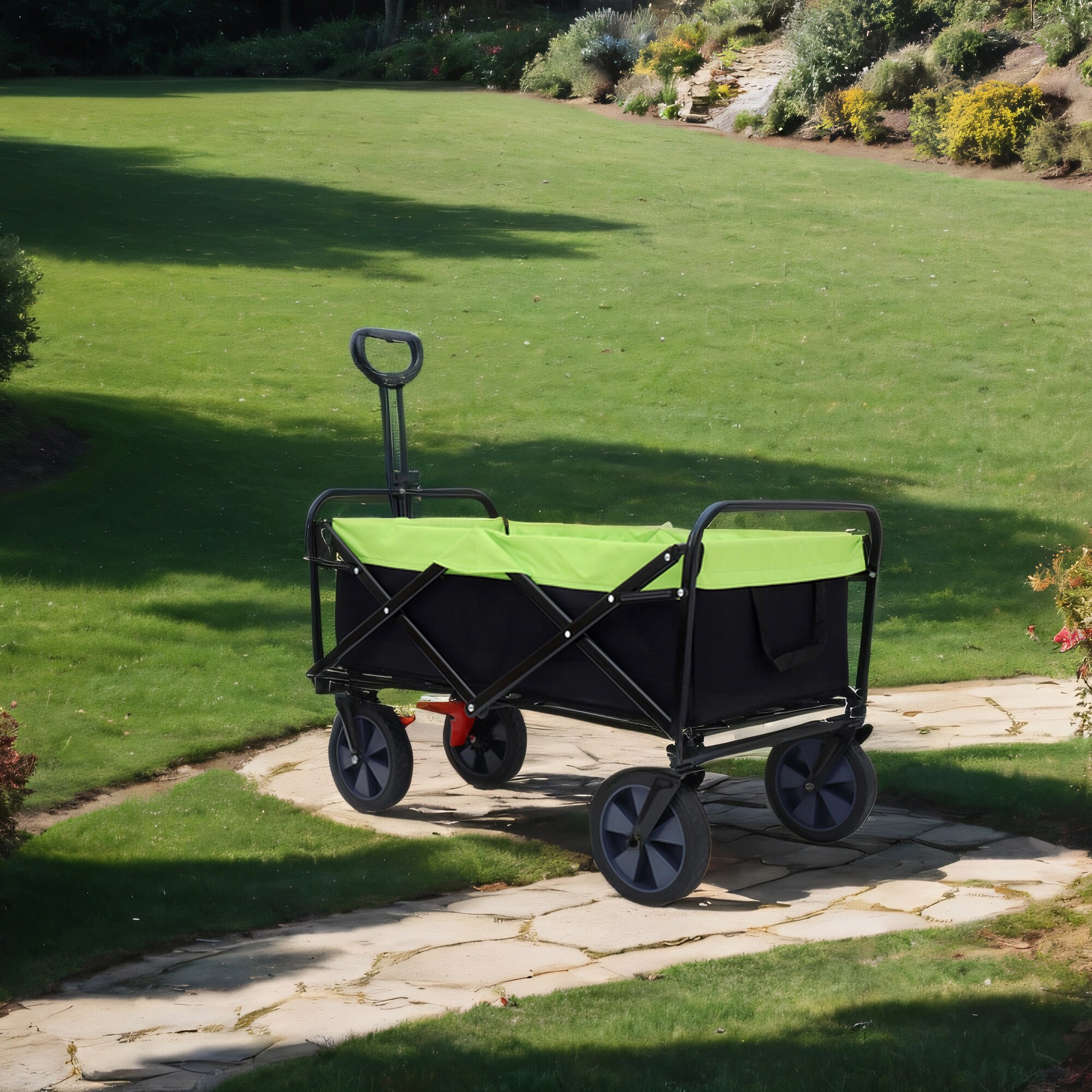 SINOFURN SYA120010BK Yard-Carts - View #2