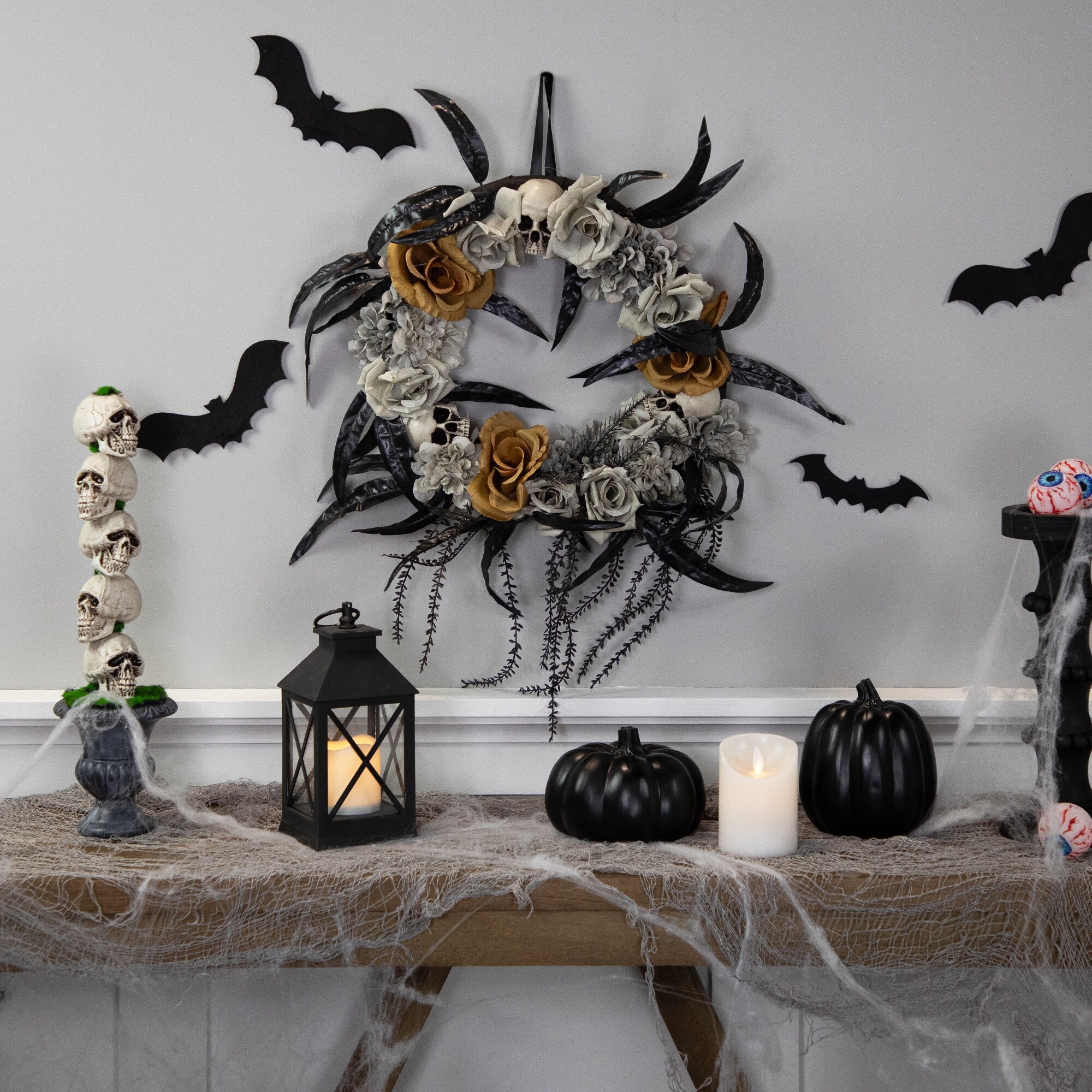 Northlight 35131177 Artificial-Halloween-Wreaths - View #3