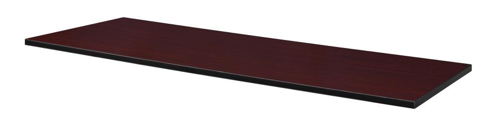 Regency STTT6624MHMW Mahogany/Mocha Walnut Rectangle Craft Table Top (1-in x 66-in x 24-in)
