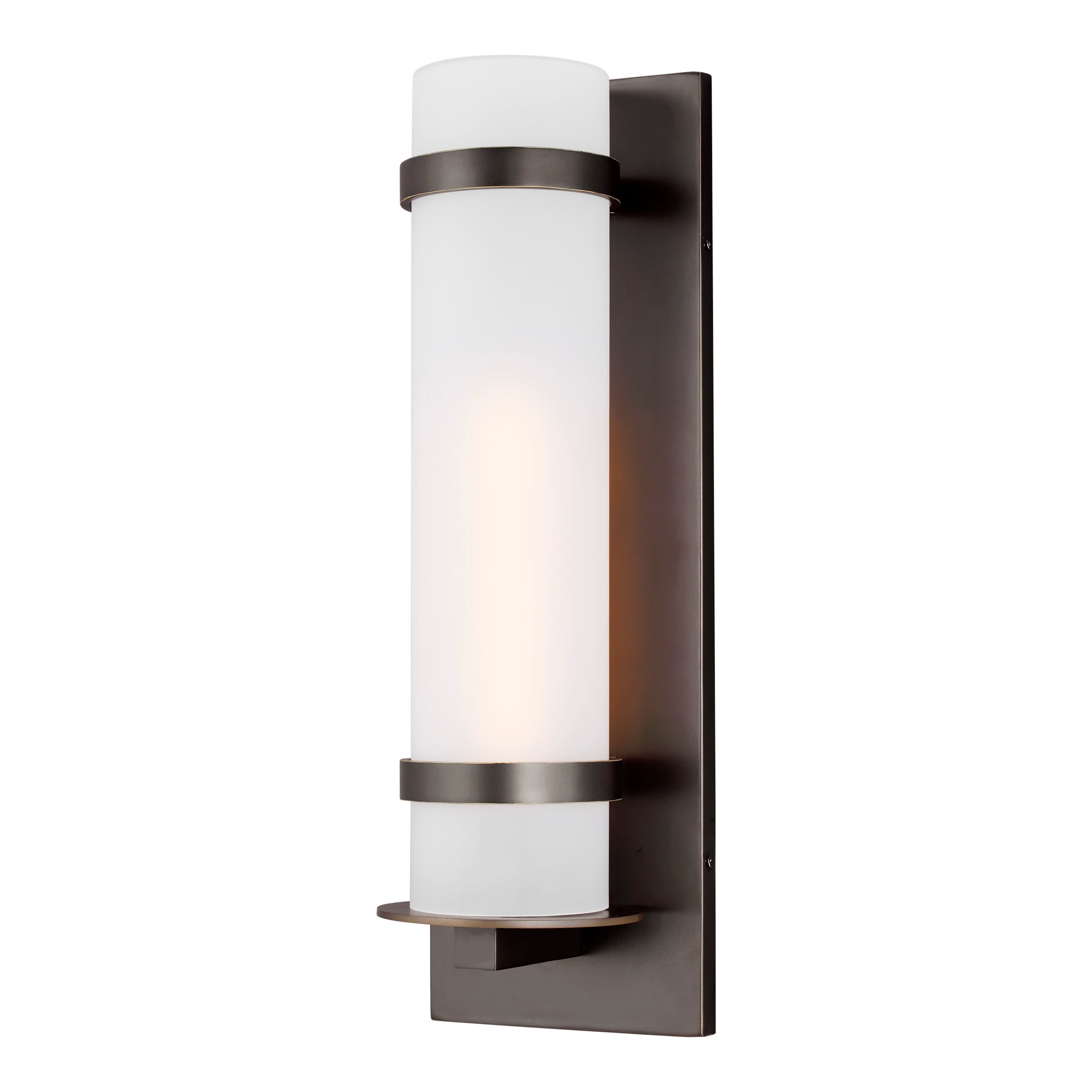 Generation Lighting 8718301-71 Alban 1 -Light 24.63-in H Antique Bronze Hardwired Outdoor Wall Light