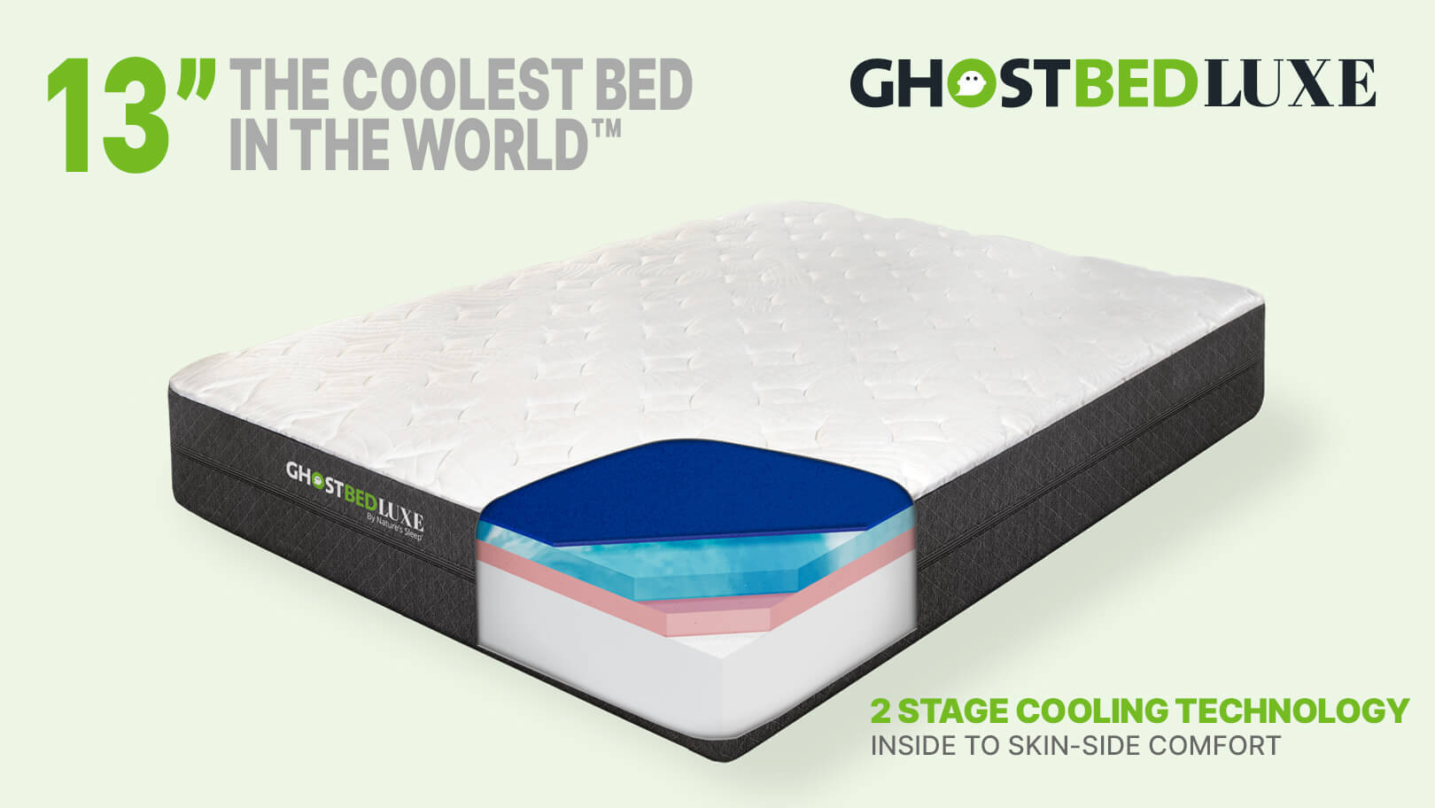 GhostBed Luxe Mattress: The Coolest Bed in the World™