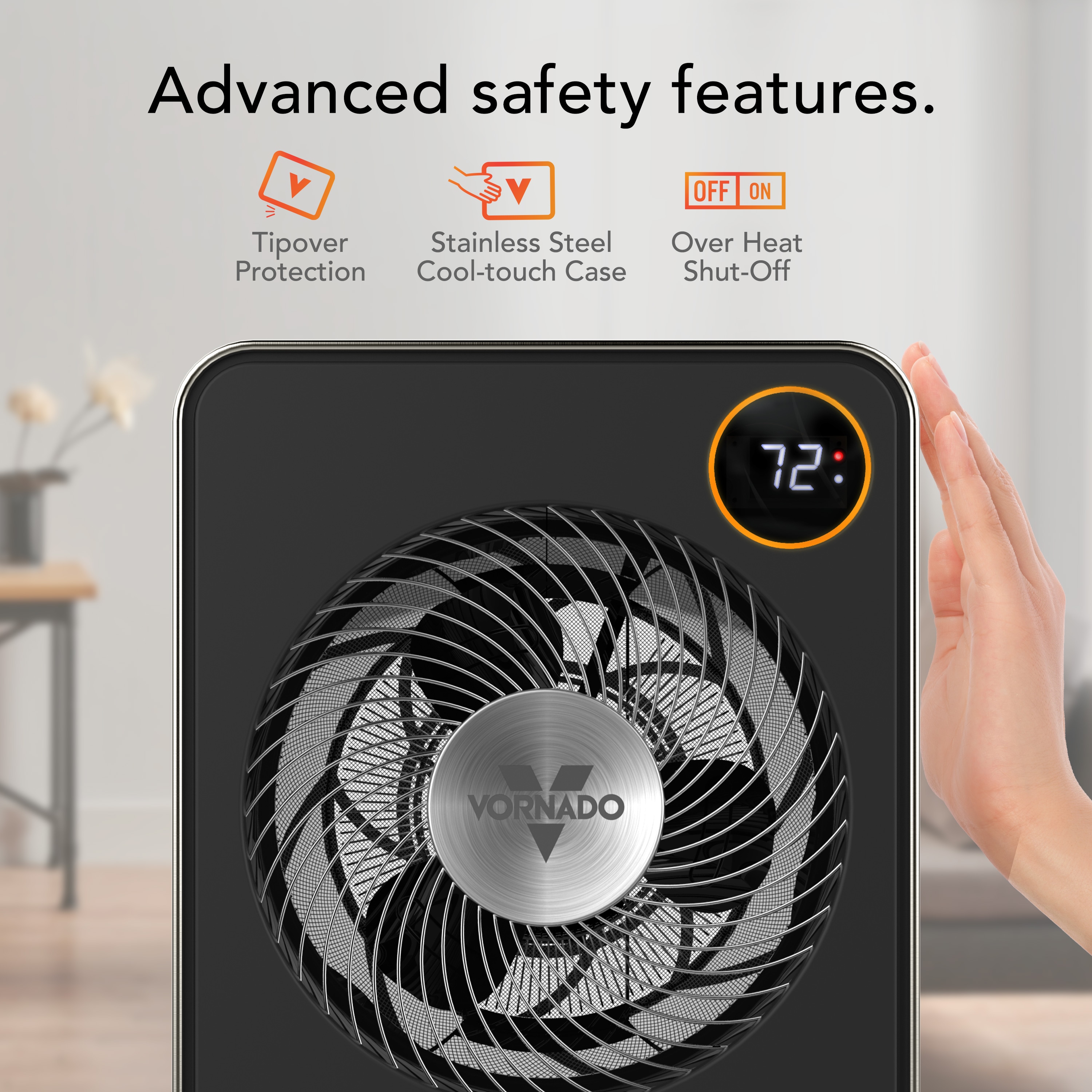 Vornado EH1-0195-83 Portable-Electric-Heat - View #2