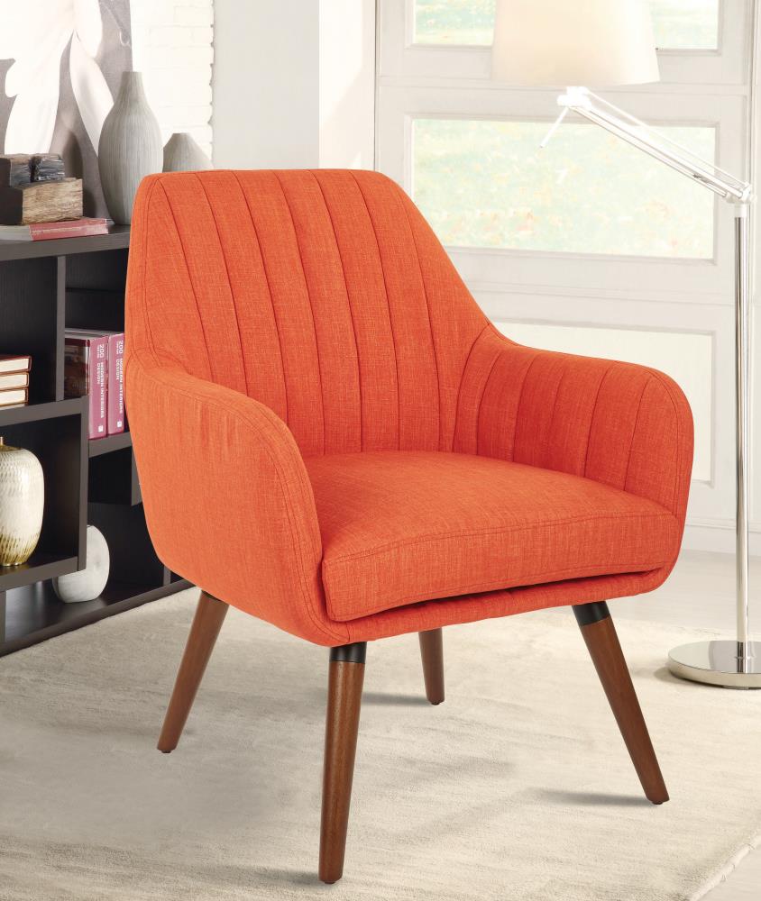 tangerine accent chair