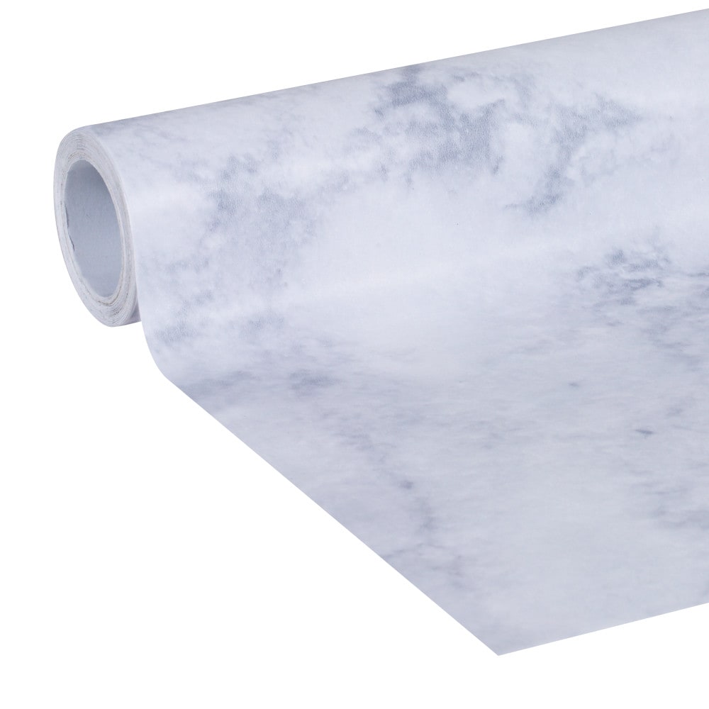 EasyLiner® Adhesive Surfaces Shelf Liner - Gray Marble, 20 in. x 15 ft