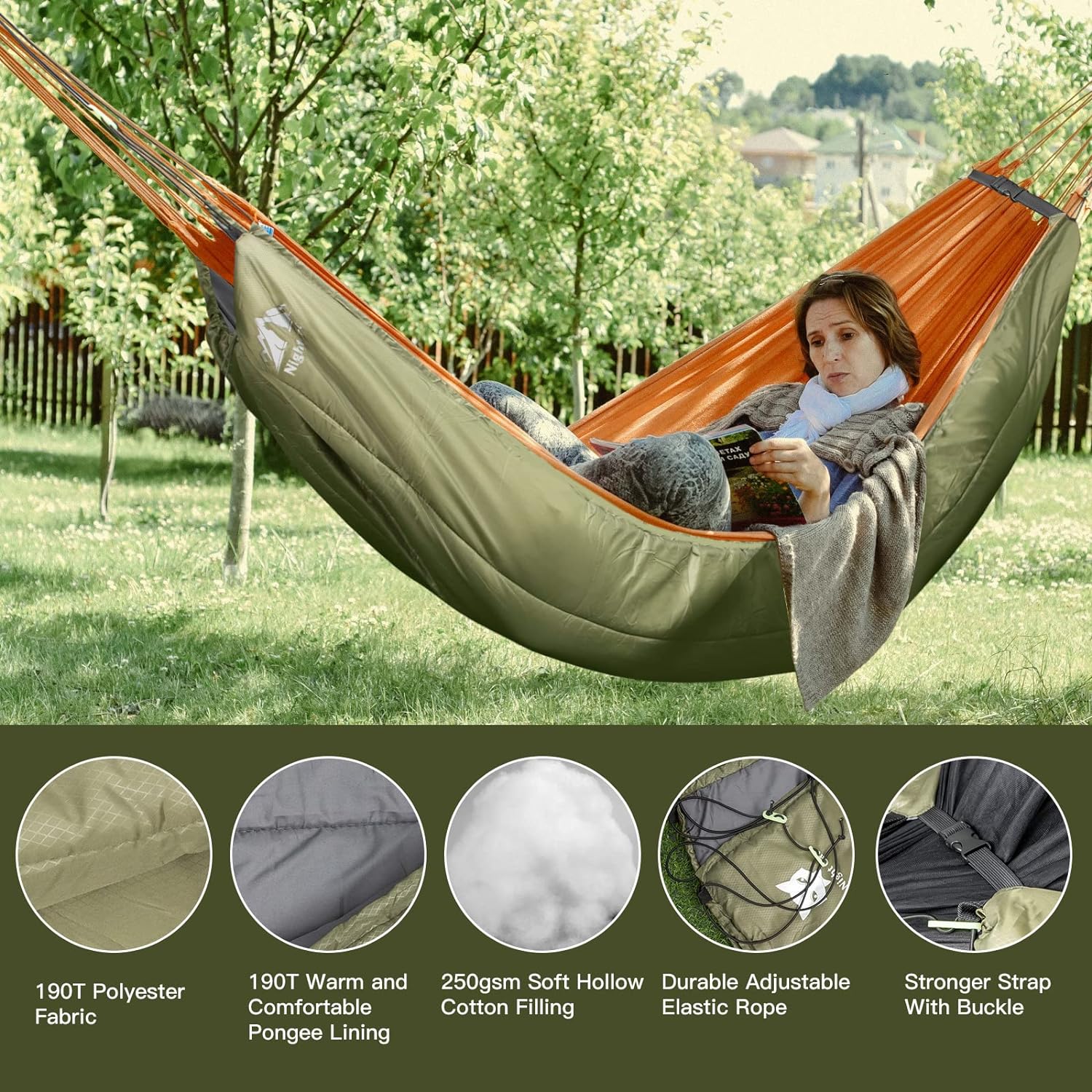 Wildaven NC23SD04G hammocks - View #3