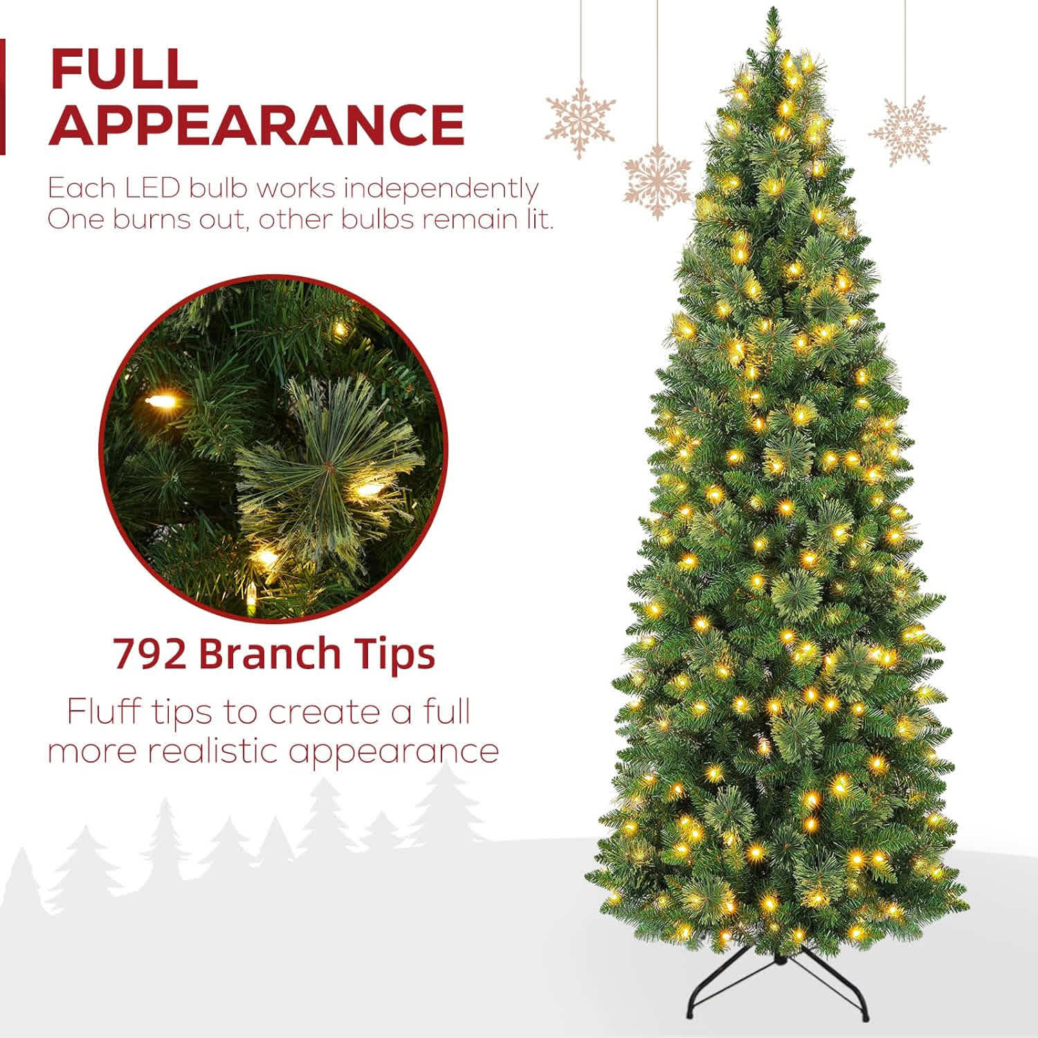 vivatrees CTA-4045 Artificial-Christmas-Trees - View #5