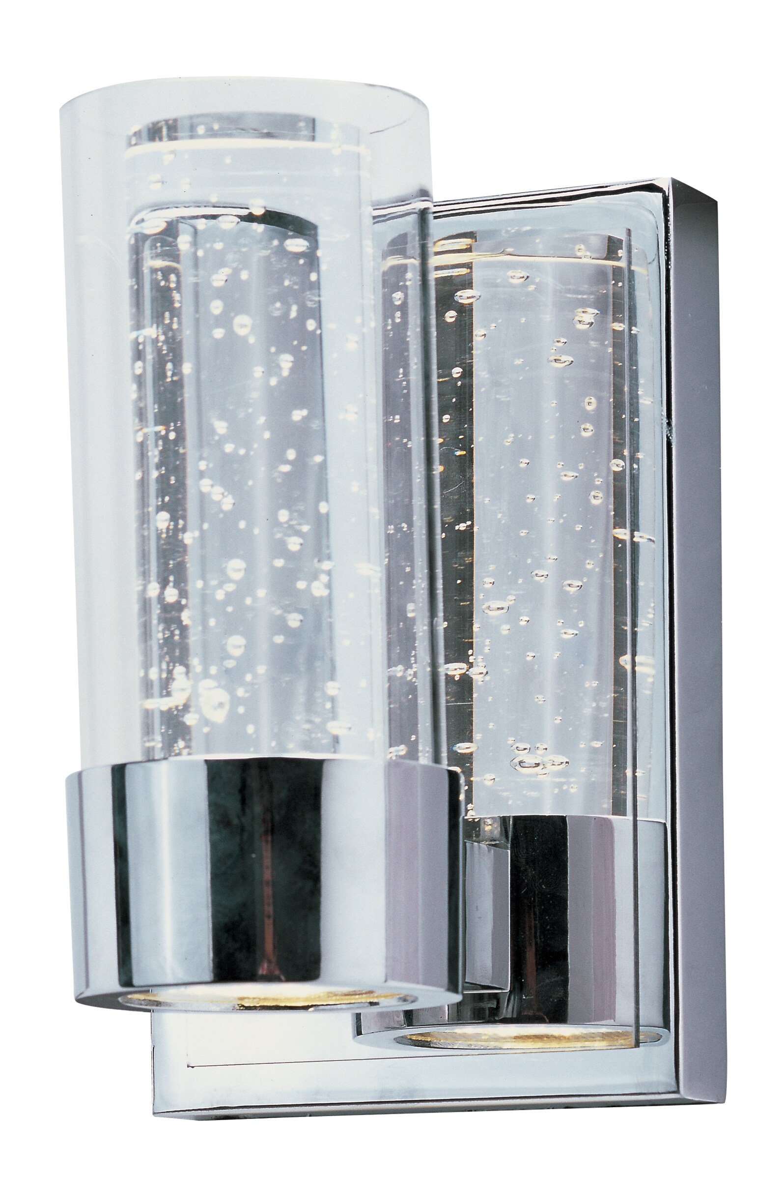 Maxim Lighting 20901CLPC Sync 5-in 2-Light Polished Chrome LED Modern/Contemporary Vanity Light
