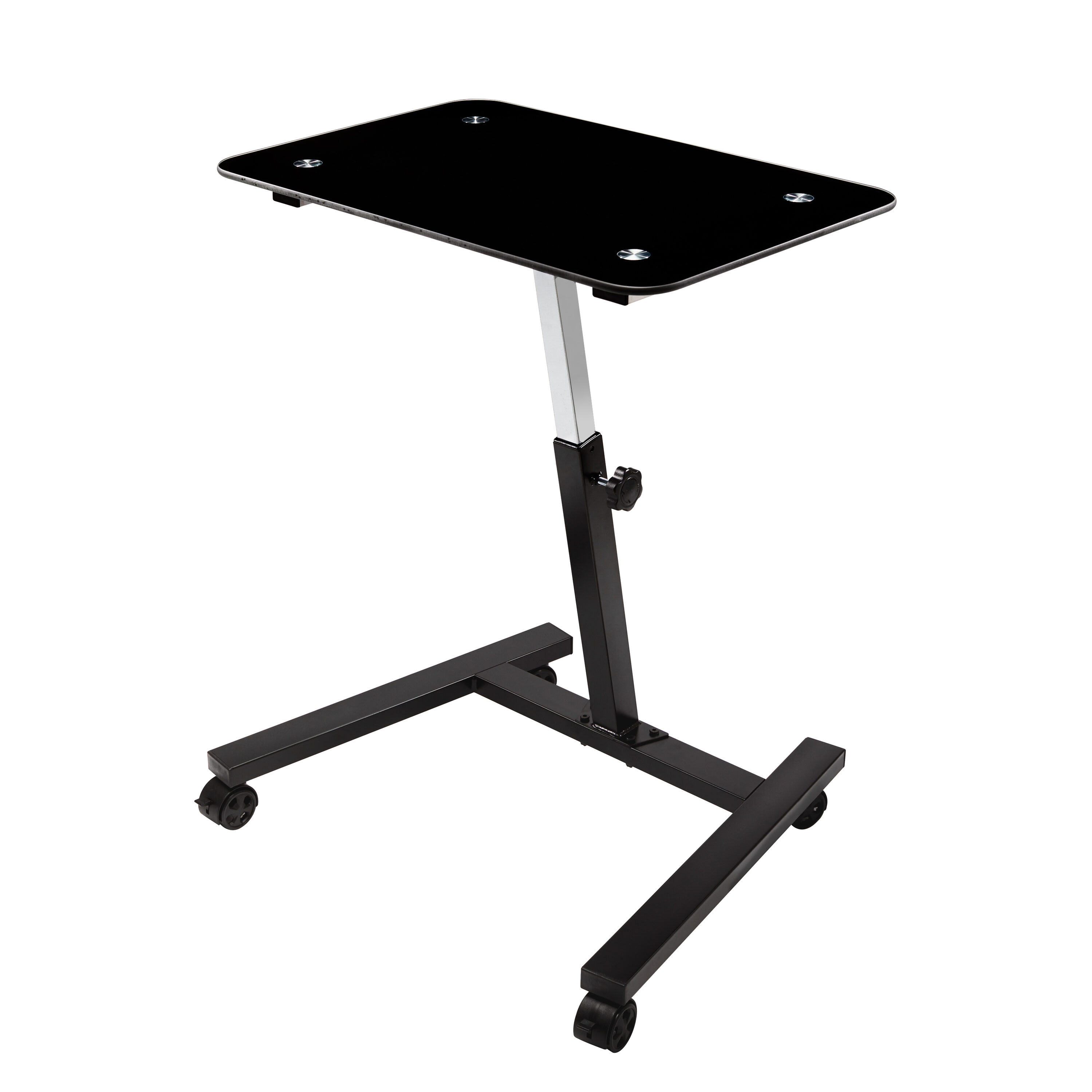 Seville Classics OFF65934B Airlift 23.62-in Black Modern/Contemporary Computer desk