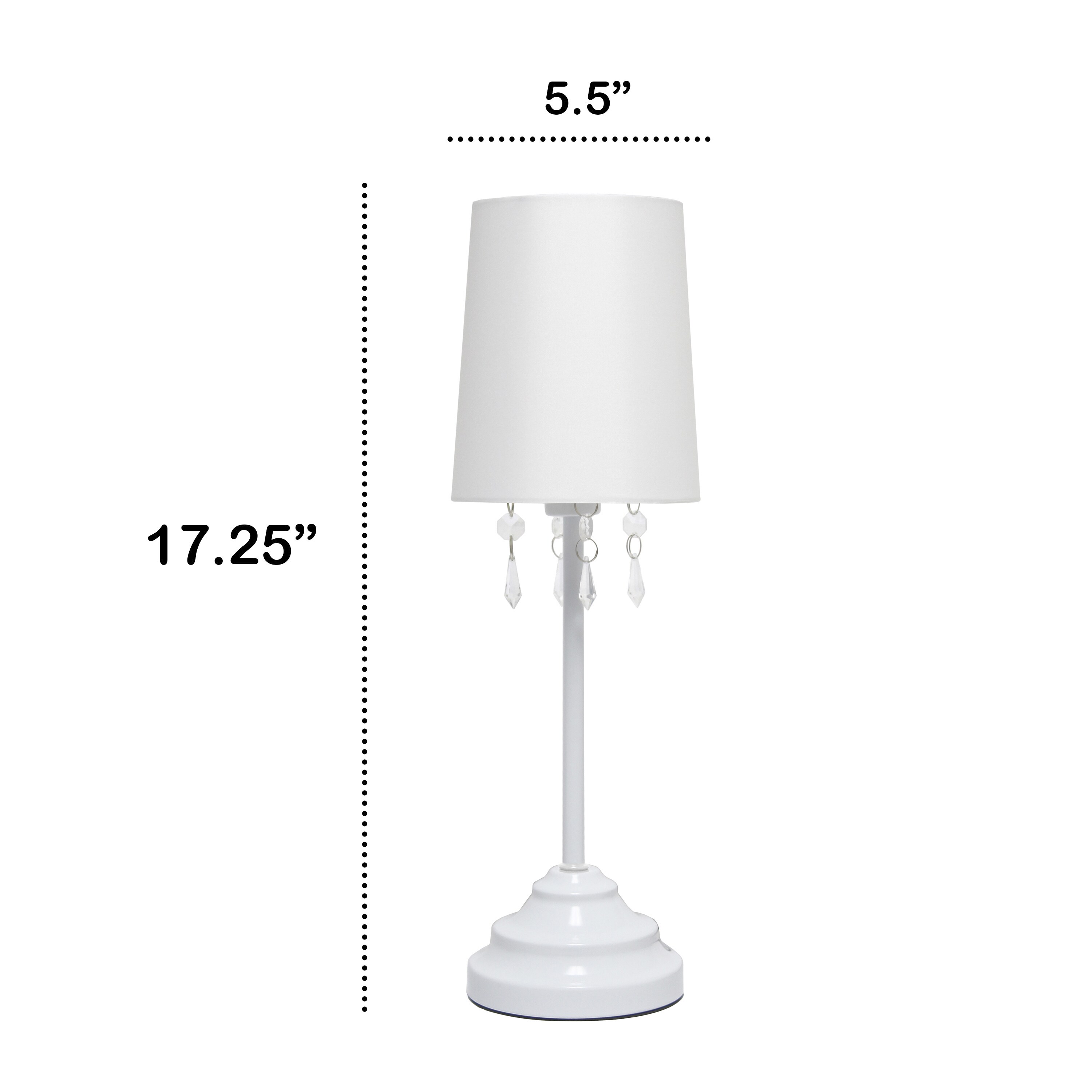 Creekwood Home CWT-2020-WH Table-Lamps - View #3