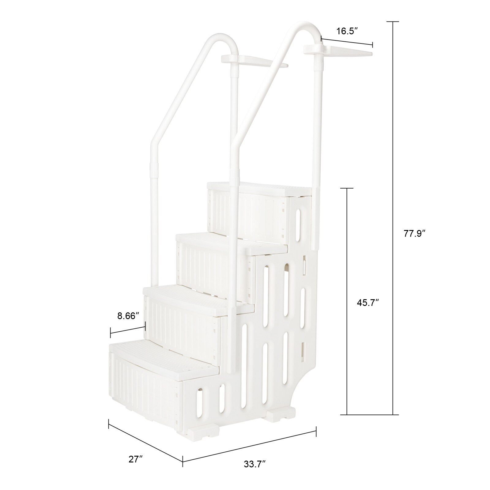 Winado LO1G55000036 Above-Ground-Pool-Lad-Steps - View #3