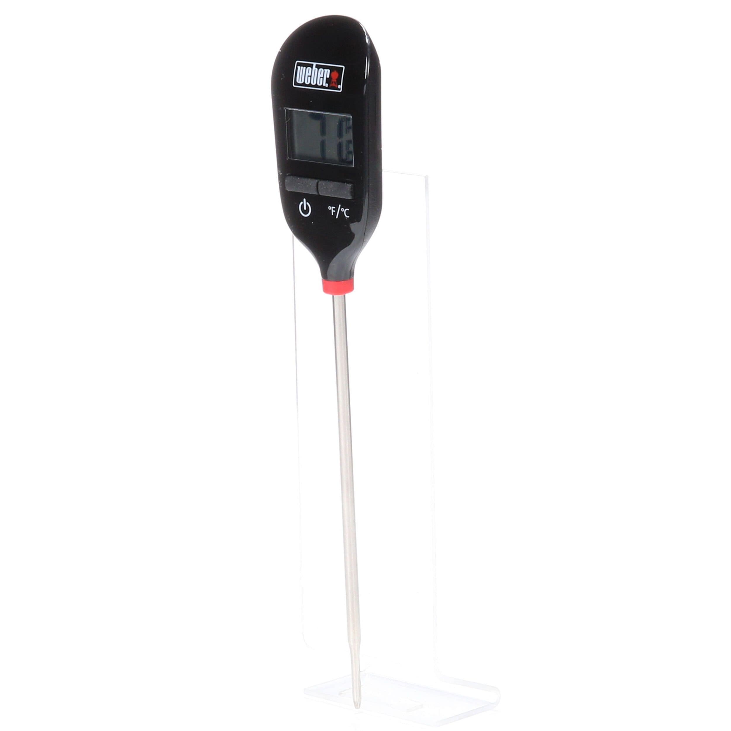 Black Pack of 1 Weber 6750 Thermometer 