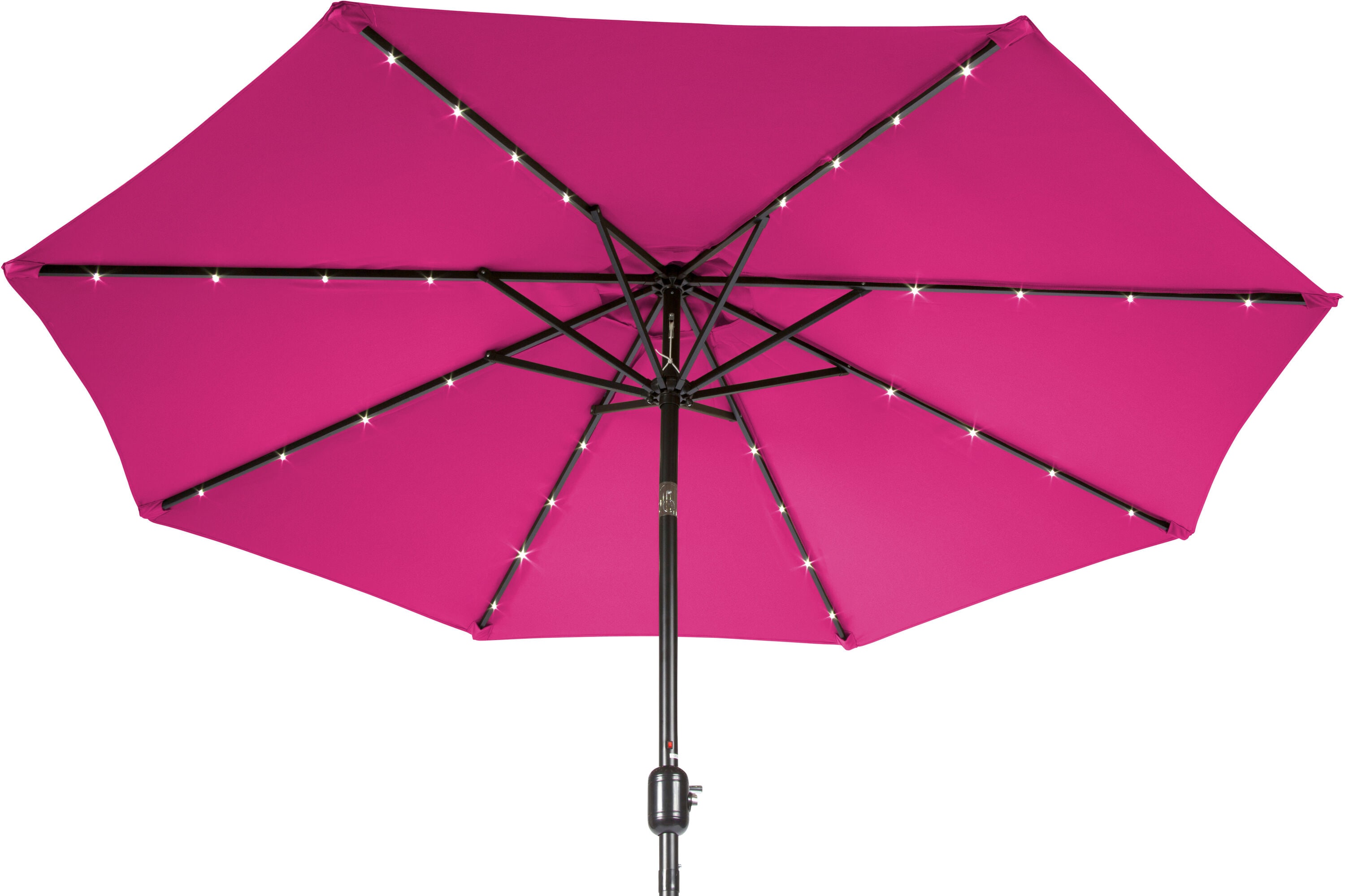 Trademark Innovations PATUMB-LED-ROSE Umbrellas-2 - View #2