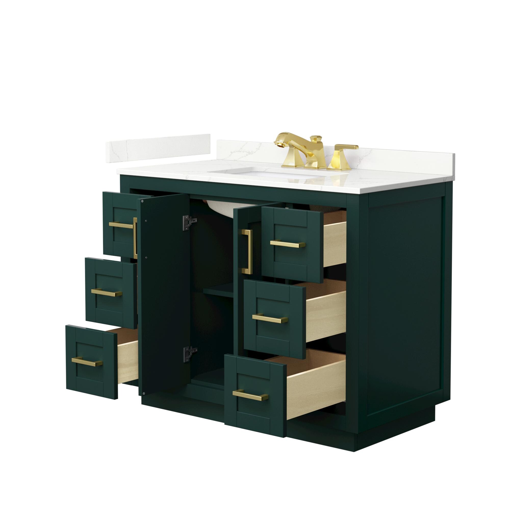 Wyndham Collection WCF292942SGDGTUS3MXX Bath-Vanity-Combo - View #3