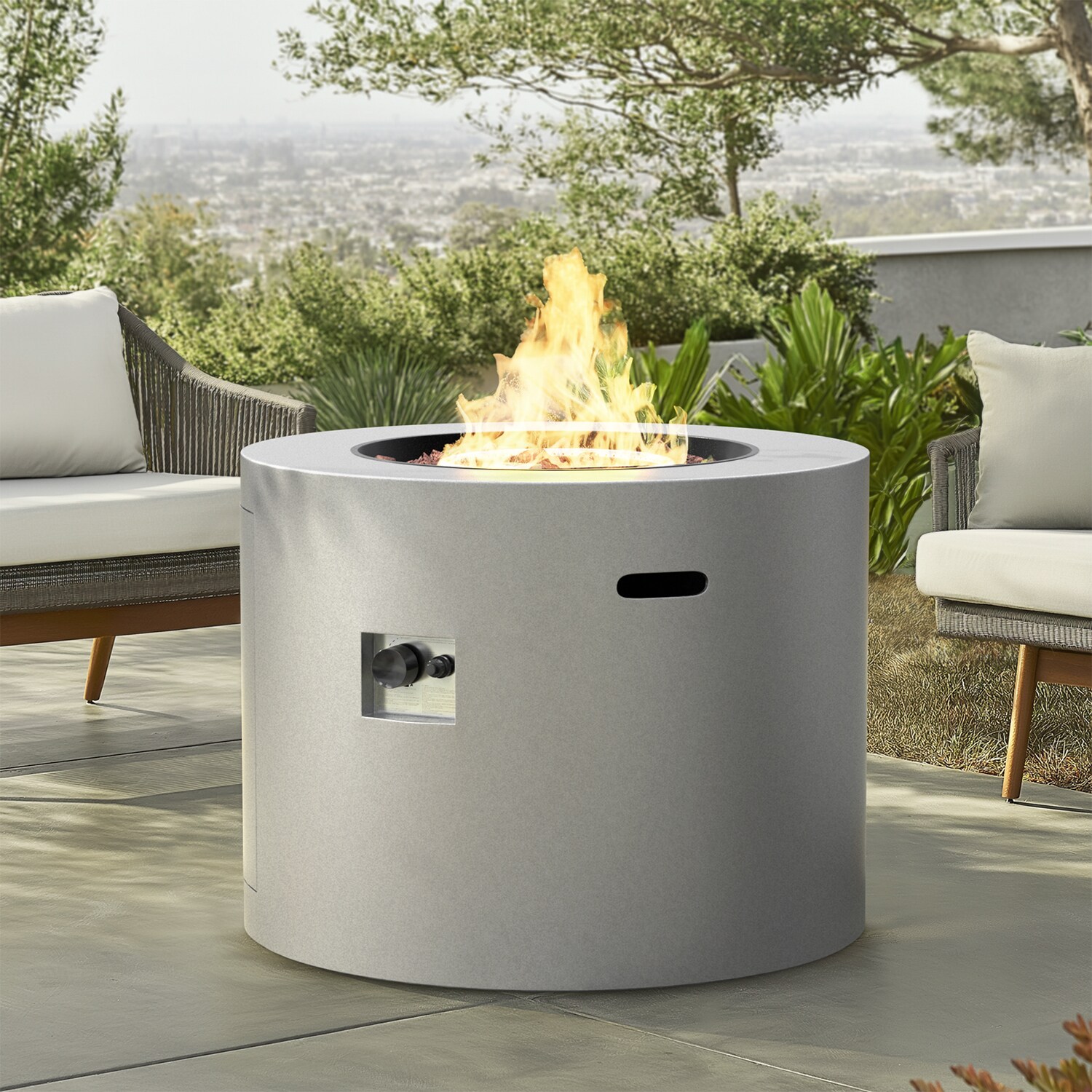 Kinger Home FP-T-009-G Outdoor-Gas-Firepits - View #2