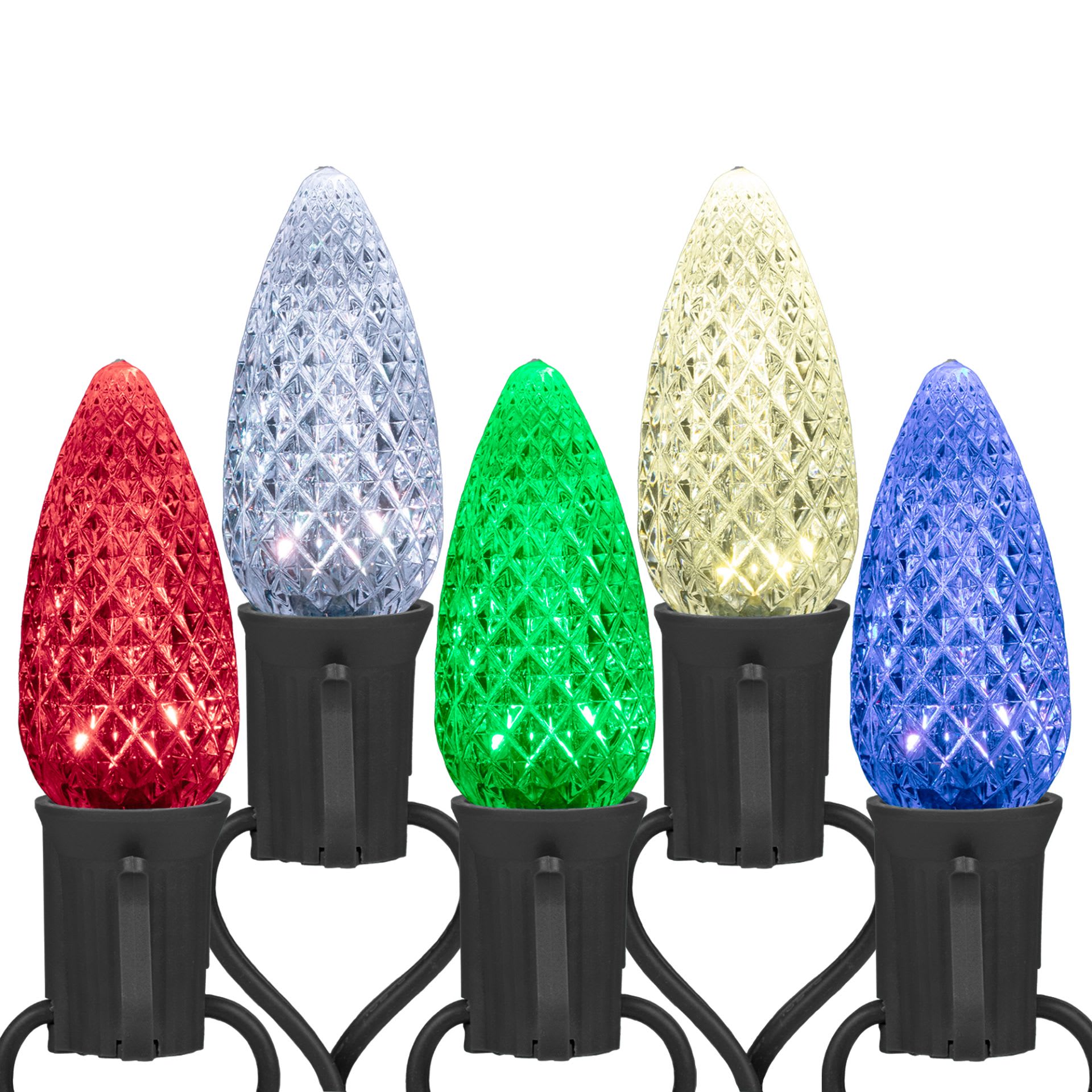 Novelty Lights C9-RGBWW-25-BK Patio-String-Lights - View #3