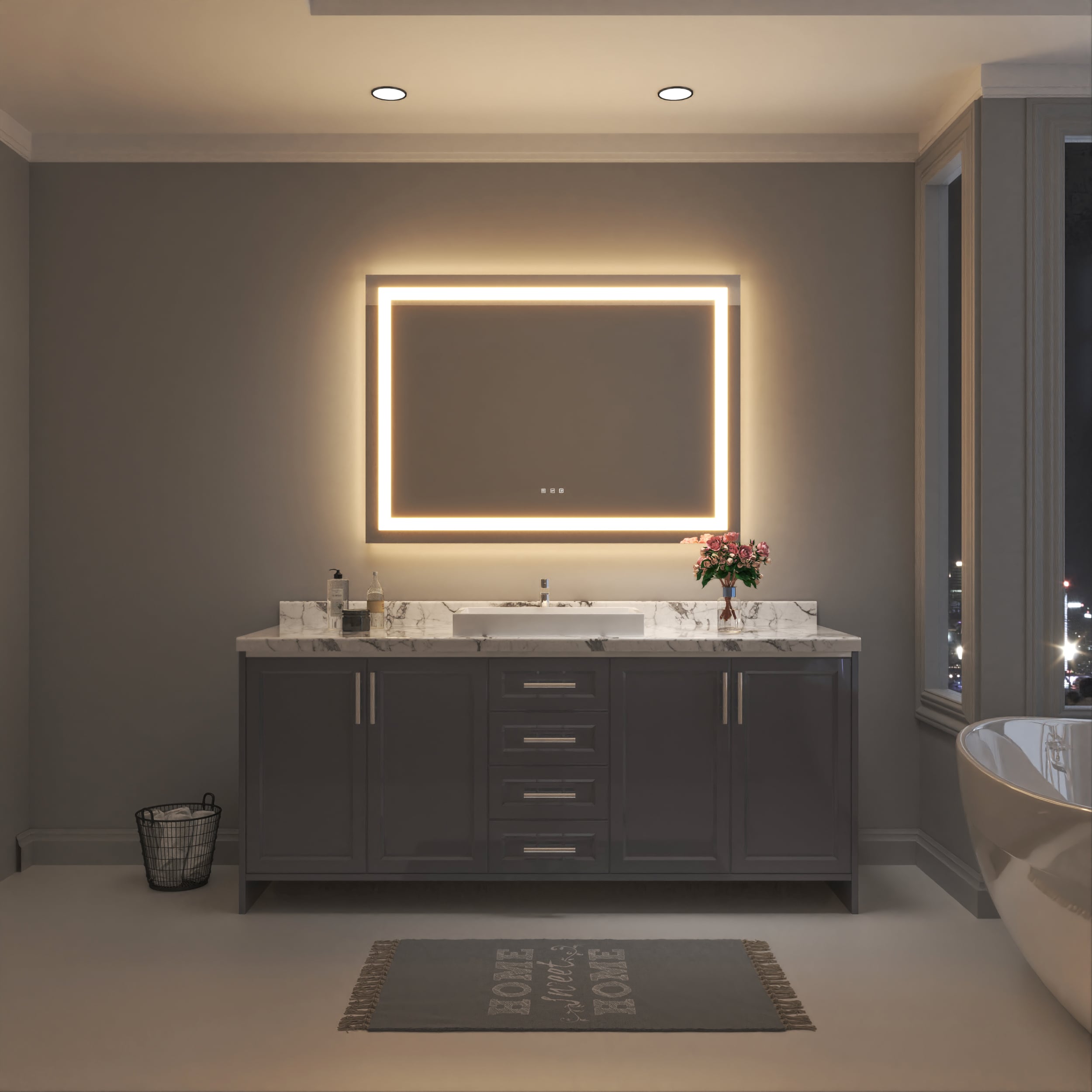waterpar WPLO-2274 Framed-Bath-Mirrors - View #16