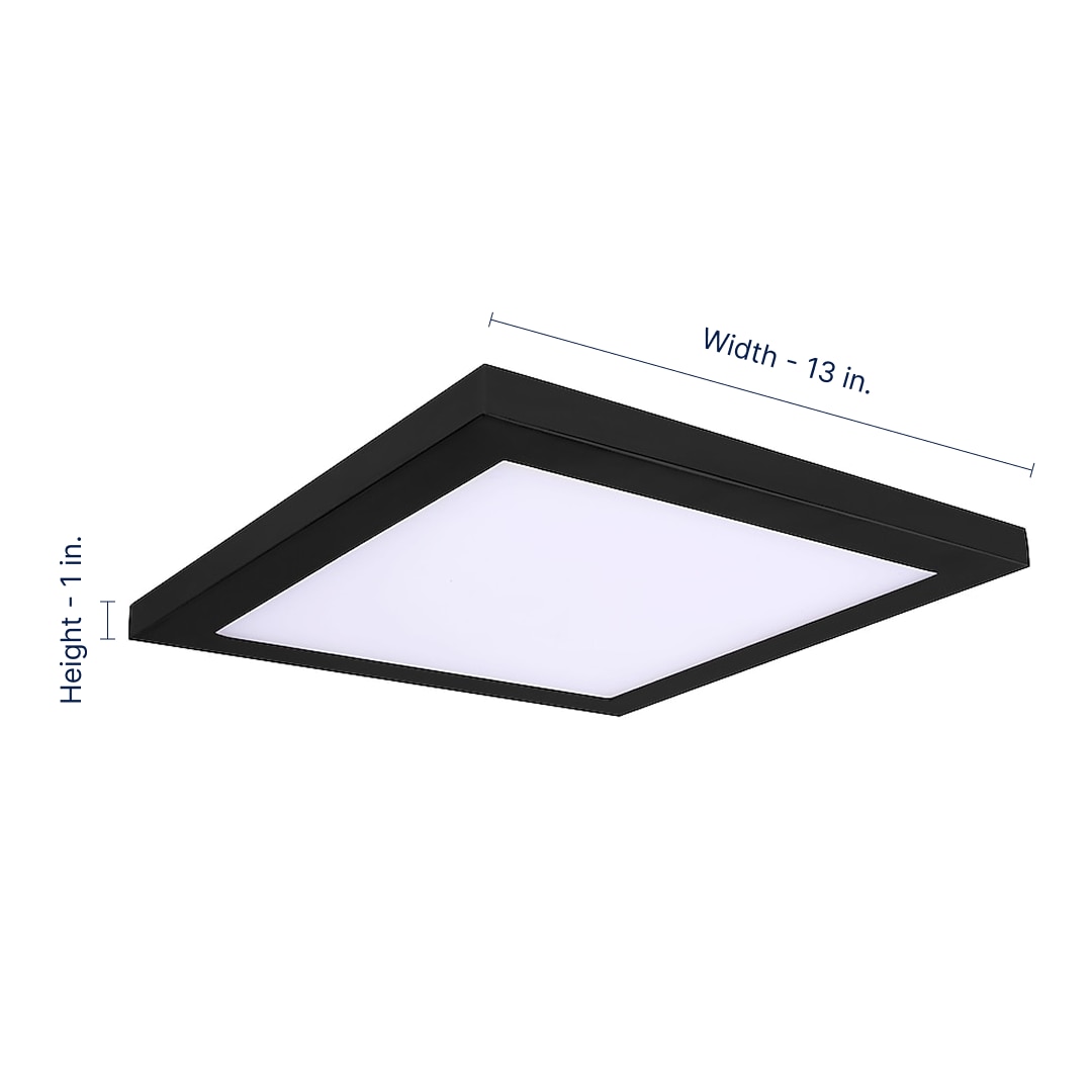 Amax Lighting LED-SM13DL-BLK flushmounts - View #2