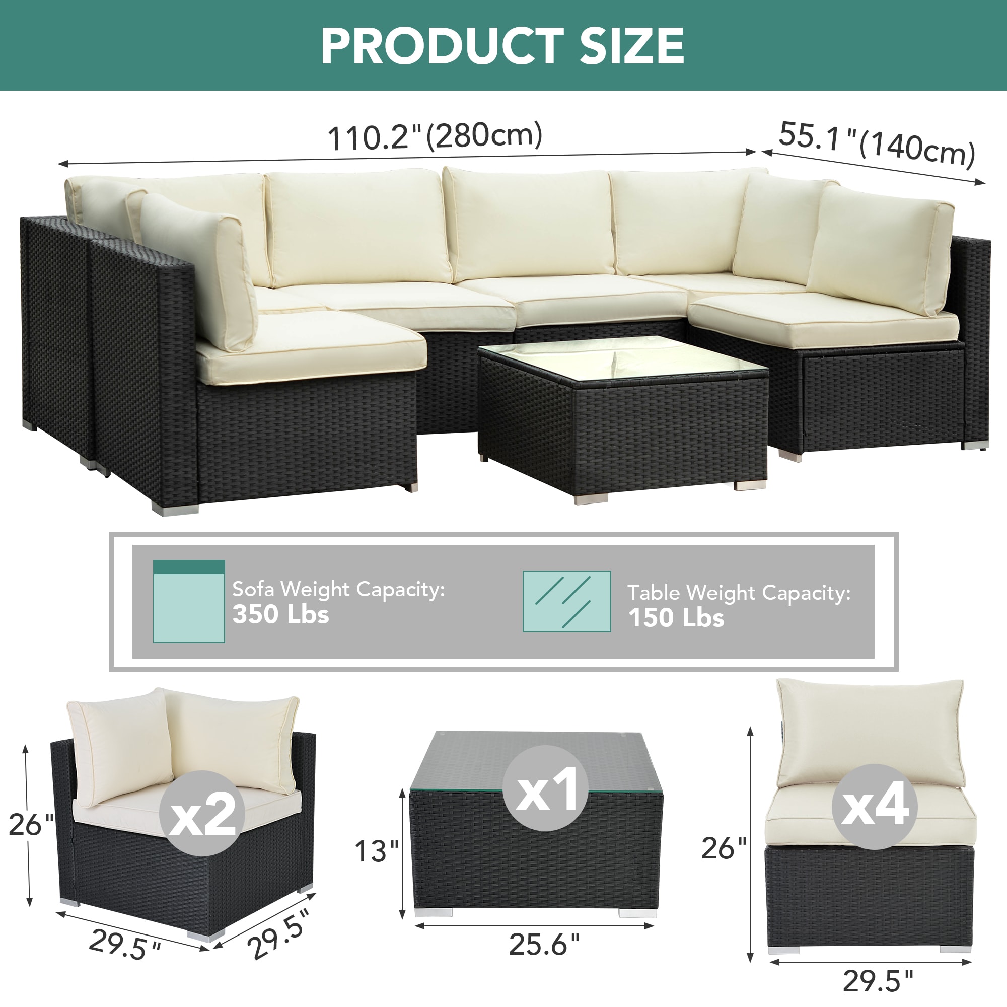 Runesay DABED-29 Patio-Sofas-Daybeds - View #7