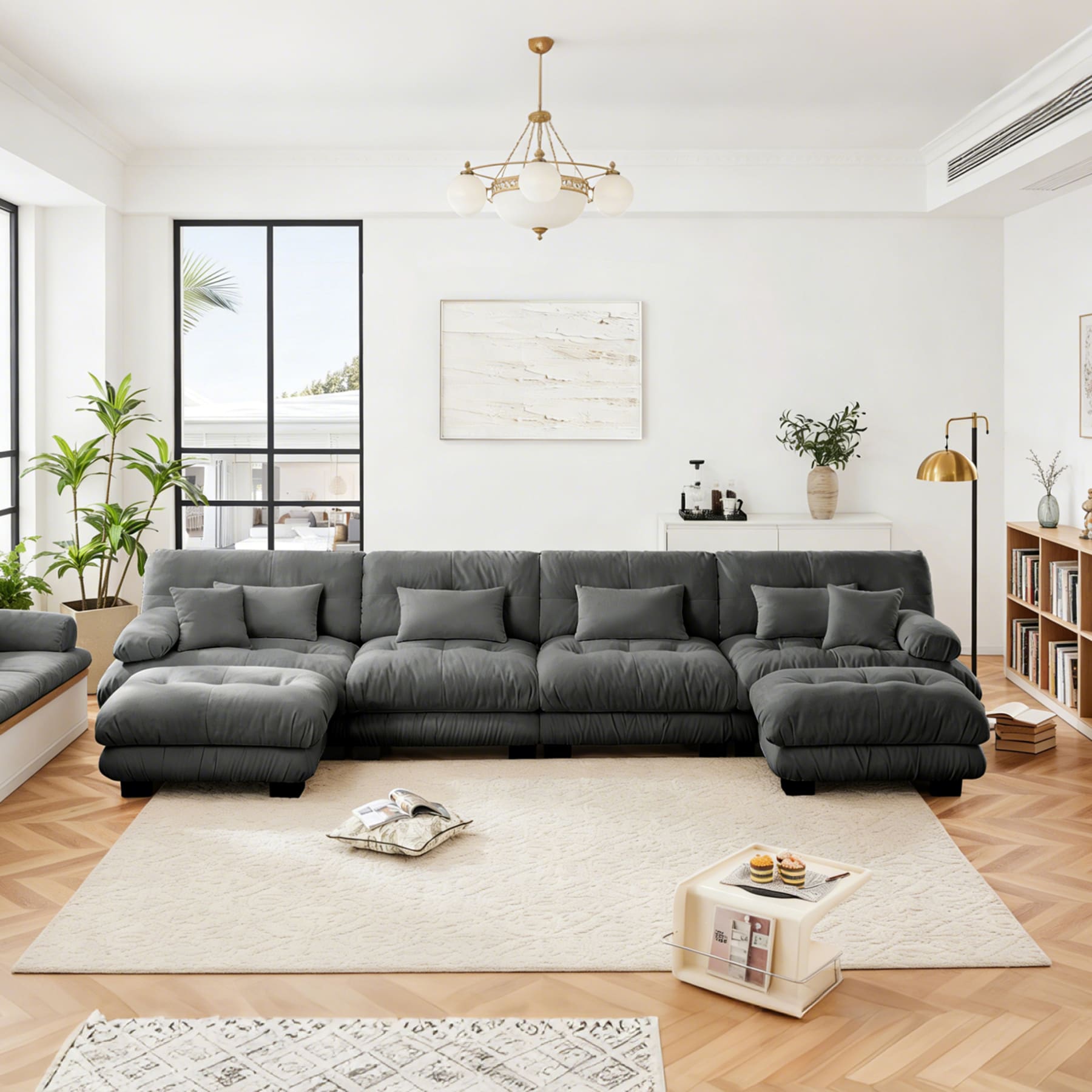 SINOFURN SYA020303GY Sofas-Loveseats - View #19