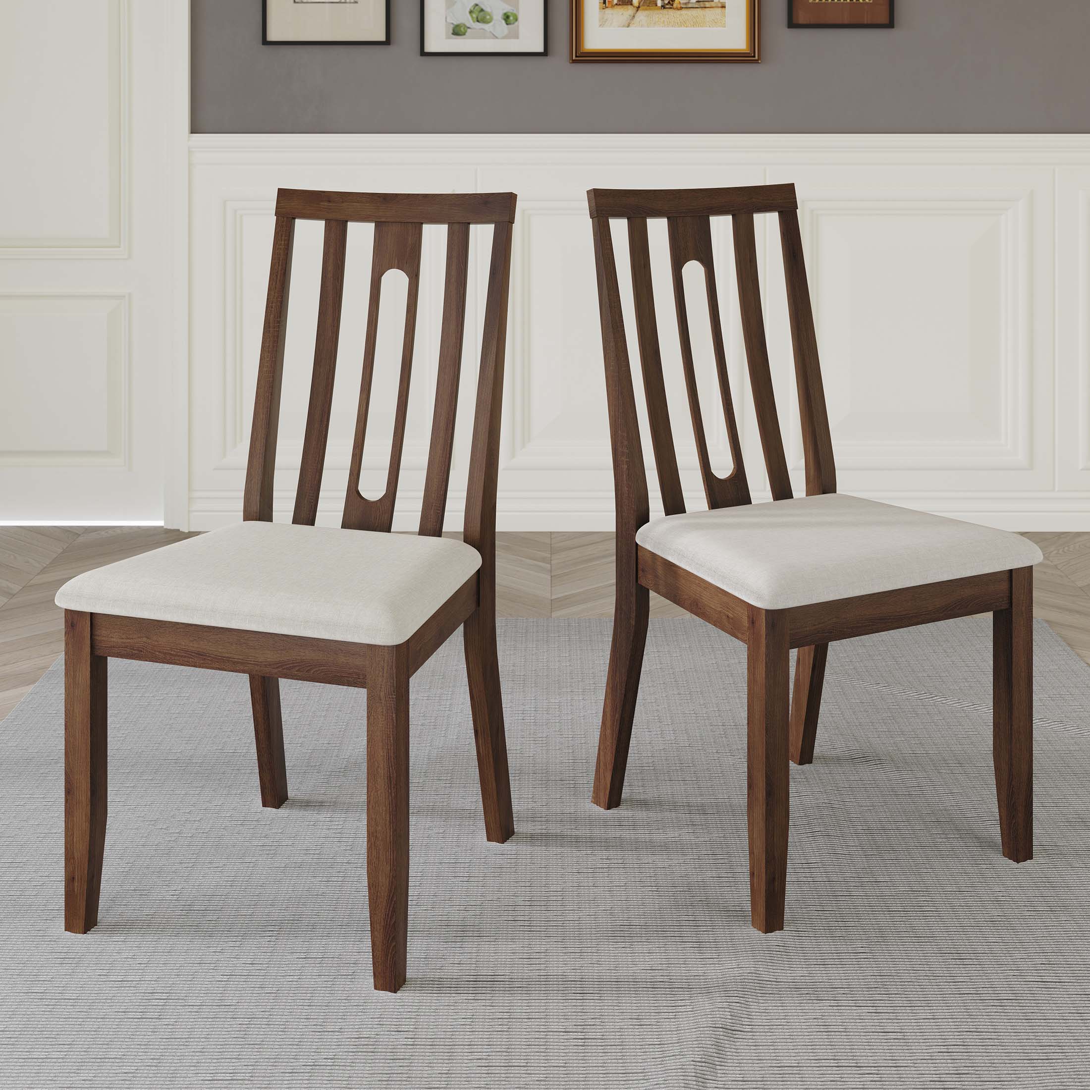 CasePiece C3068US-BN-WD-2X Dining-Chairs - View #2